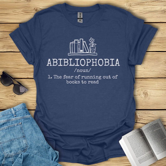 Abibliophobia T-Shirt