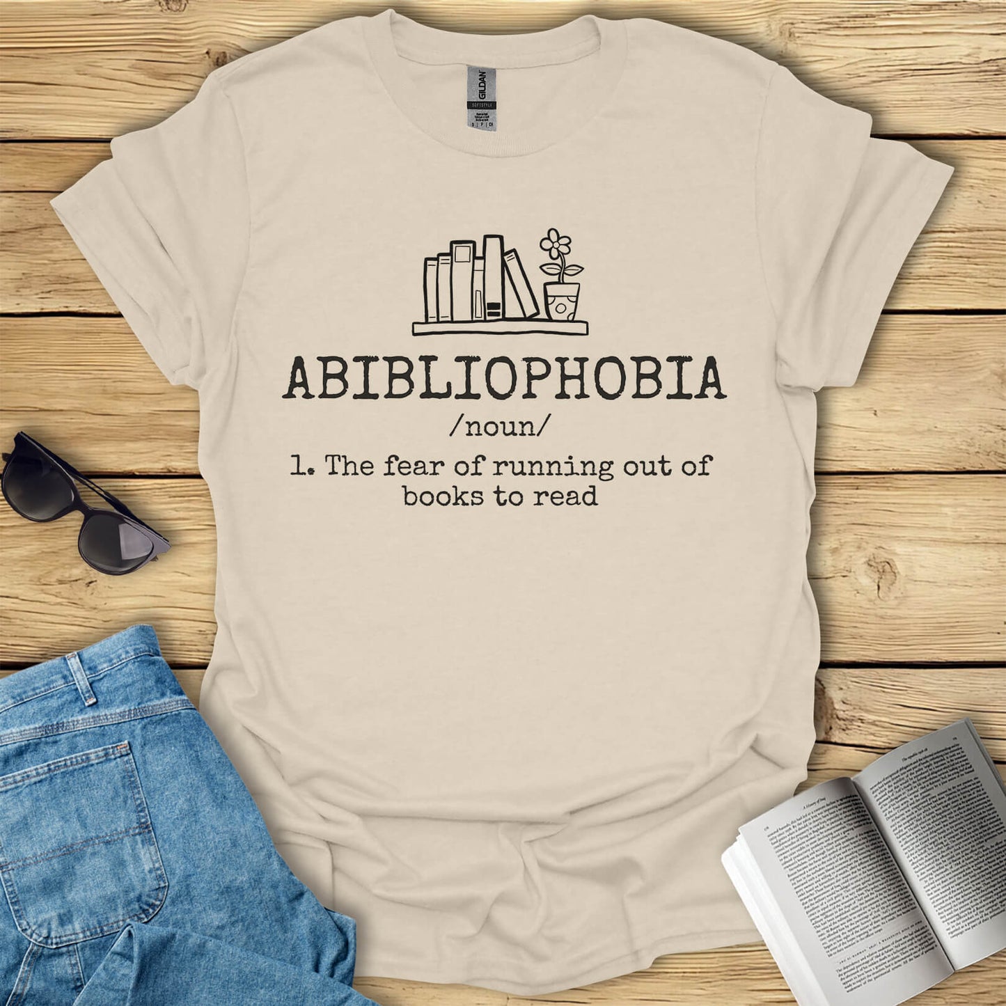 Abibliophobia T-Shirt