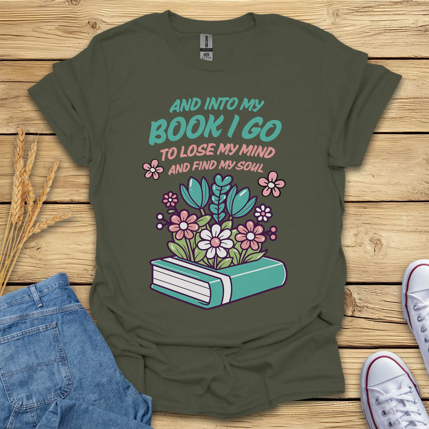 And Into My Book I Go Unisex T-Shirt