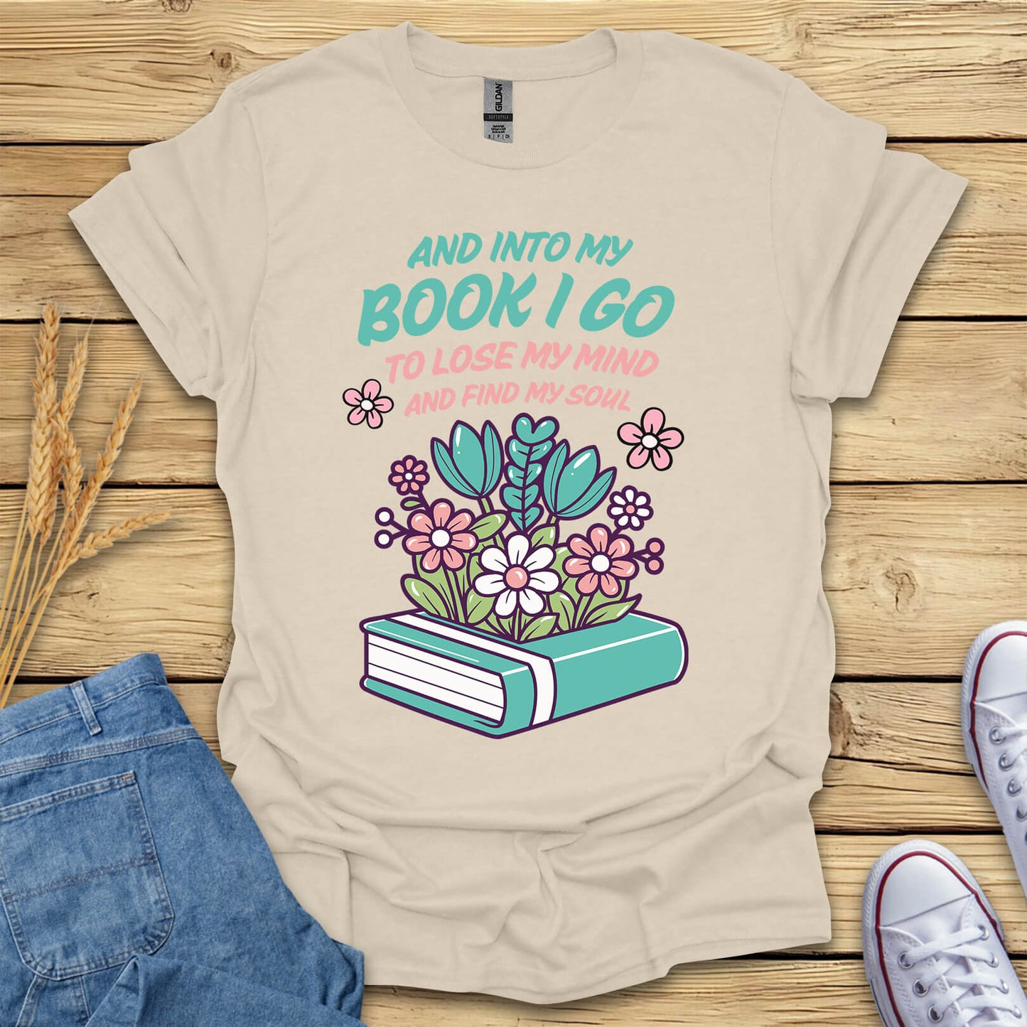 And Into My Book I Go Unisex T-Shirt