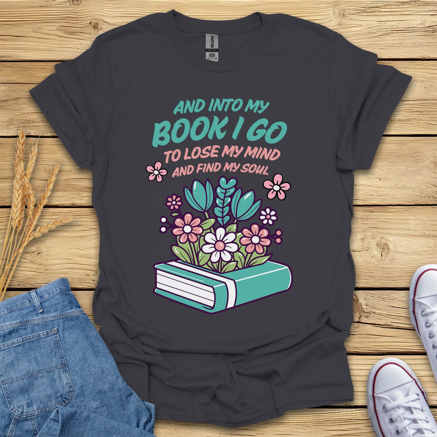 And Into My Book I Go Unisex T-Shirt