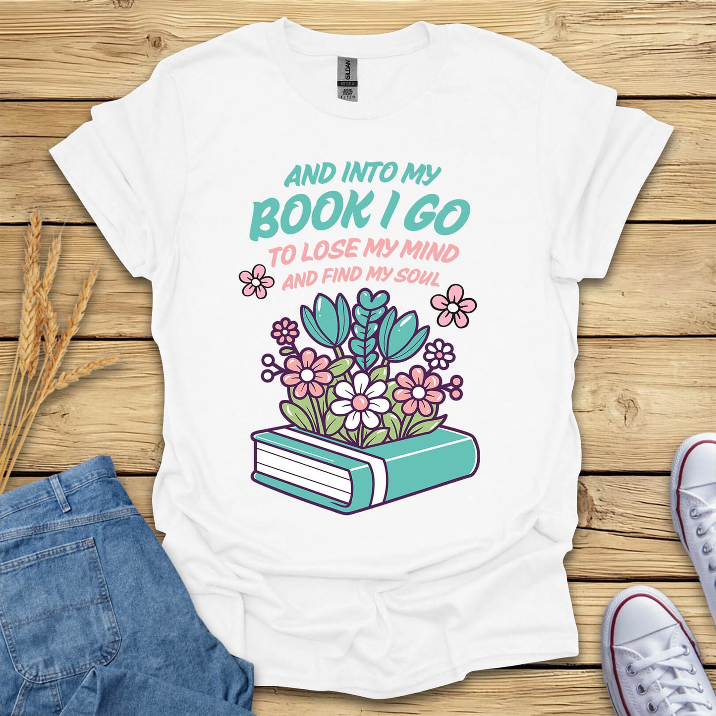 And Into My Book I Go Unisex T-Shirt