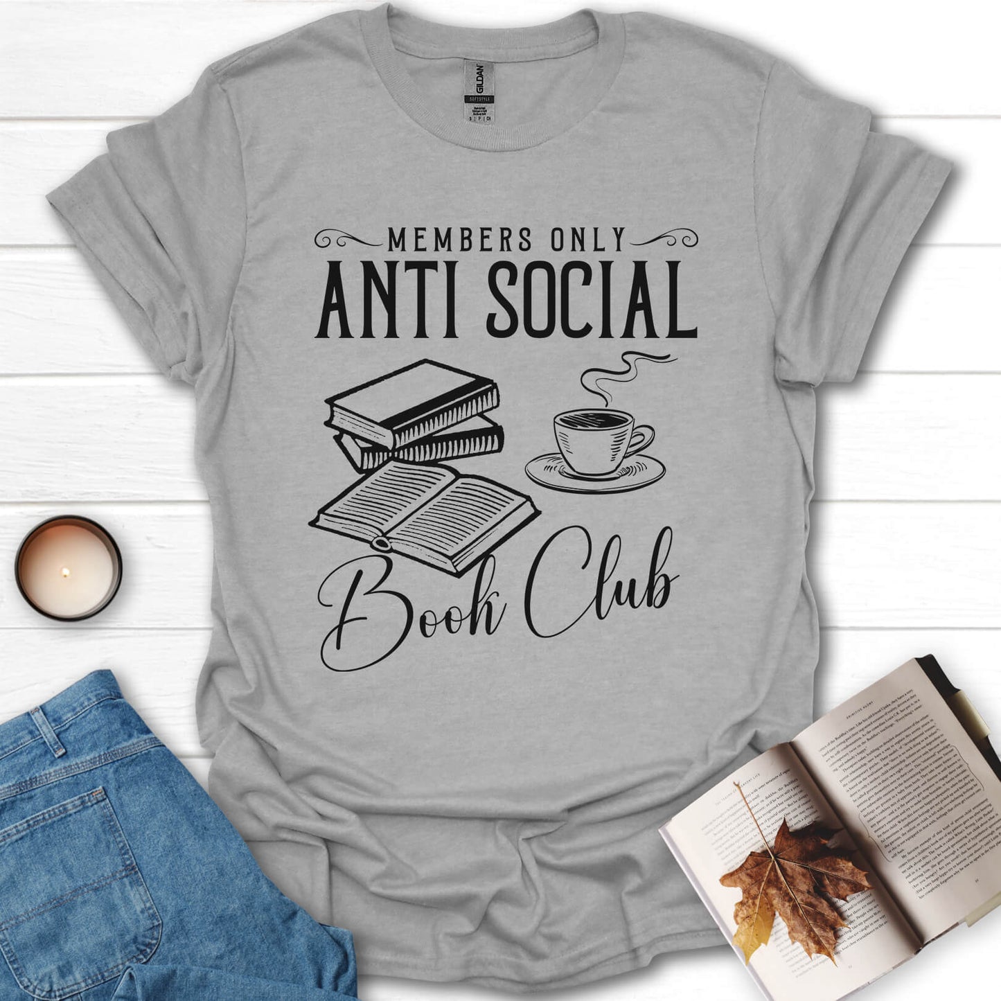 Anti Social Book Club T-Shirt