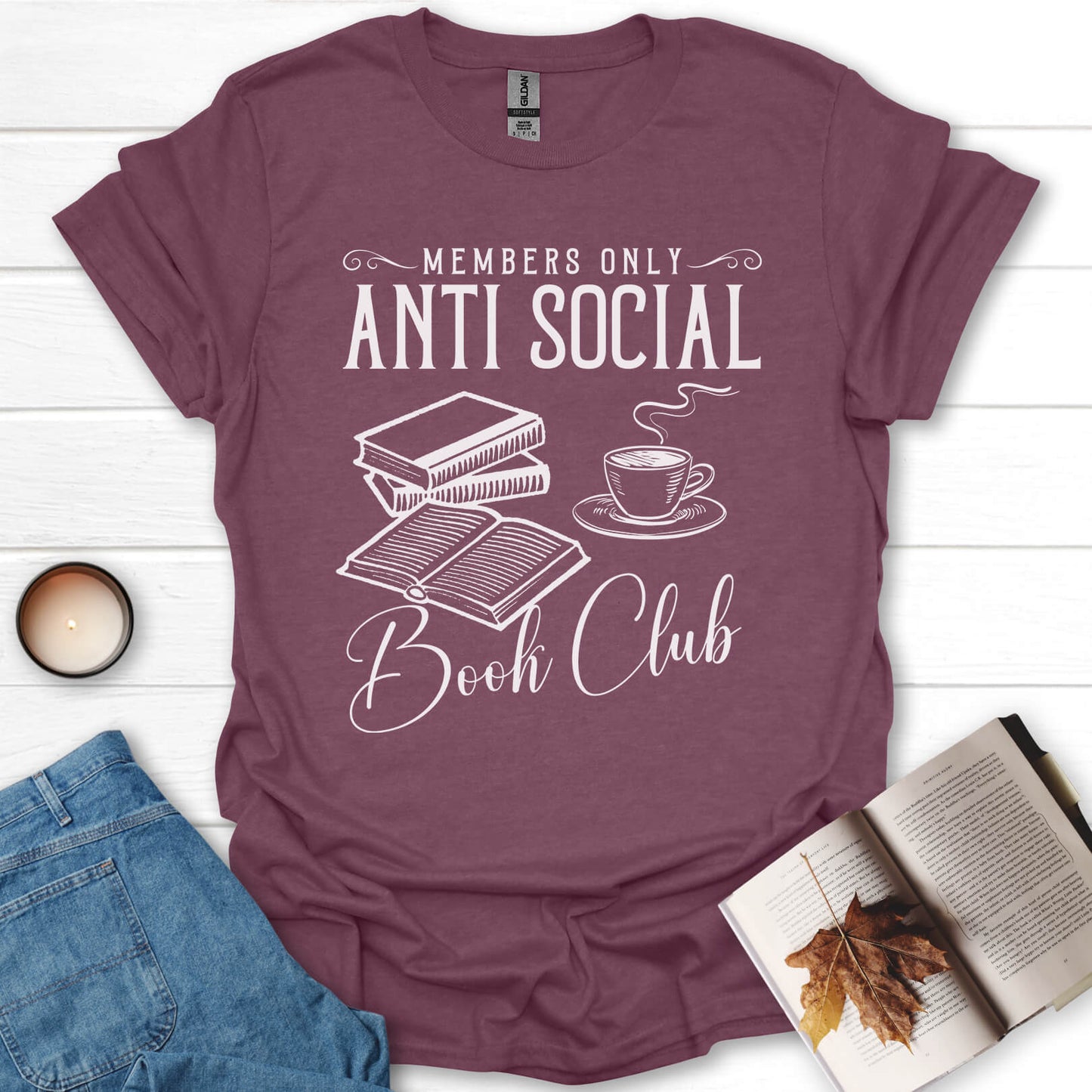 Anti Social Book Club T-Shirt