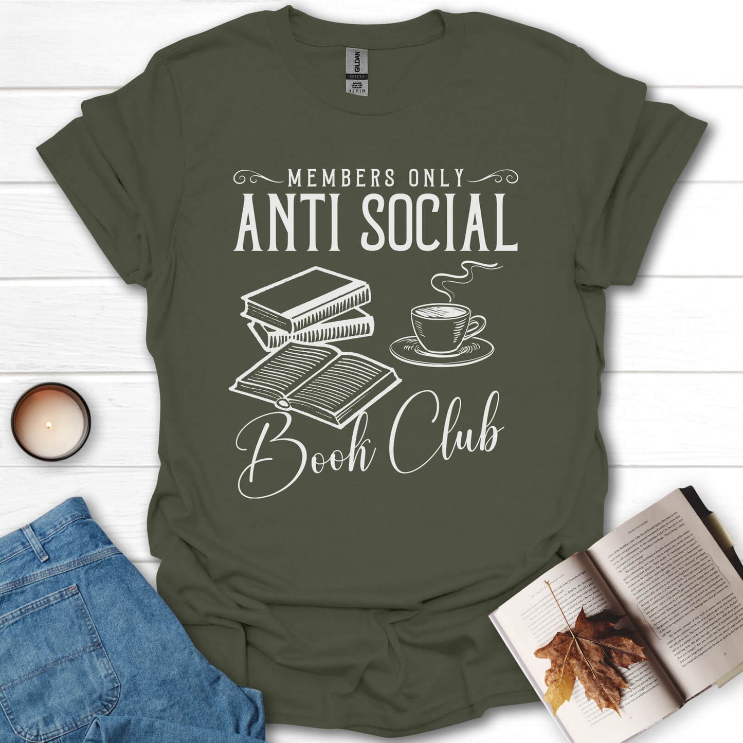 Anti Social Book Club T-Shirt