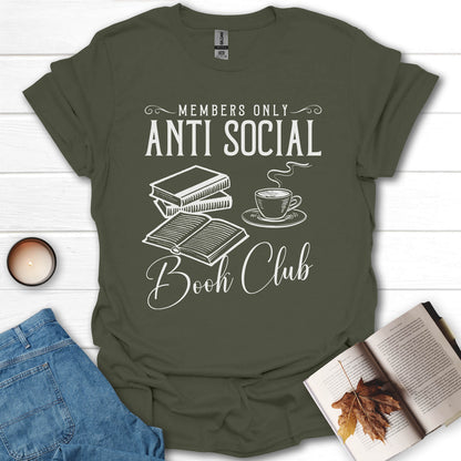 Anti Social Book Club T-Shirt