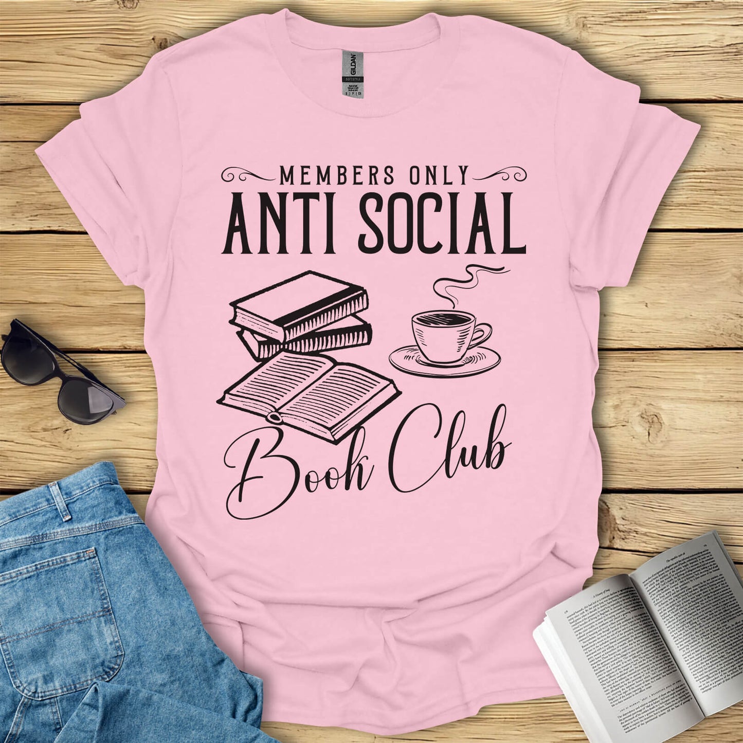 Anti Social Book Club T-Shirt