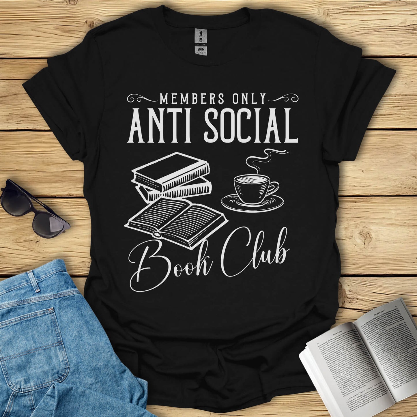 Anti Social Book Club T-Shirt