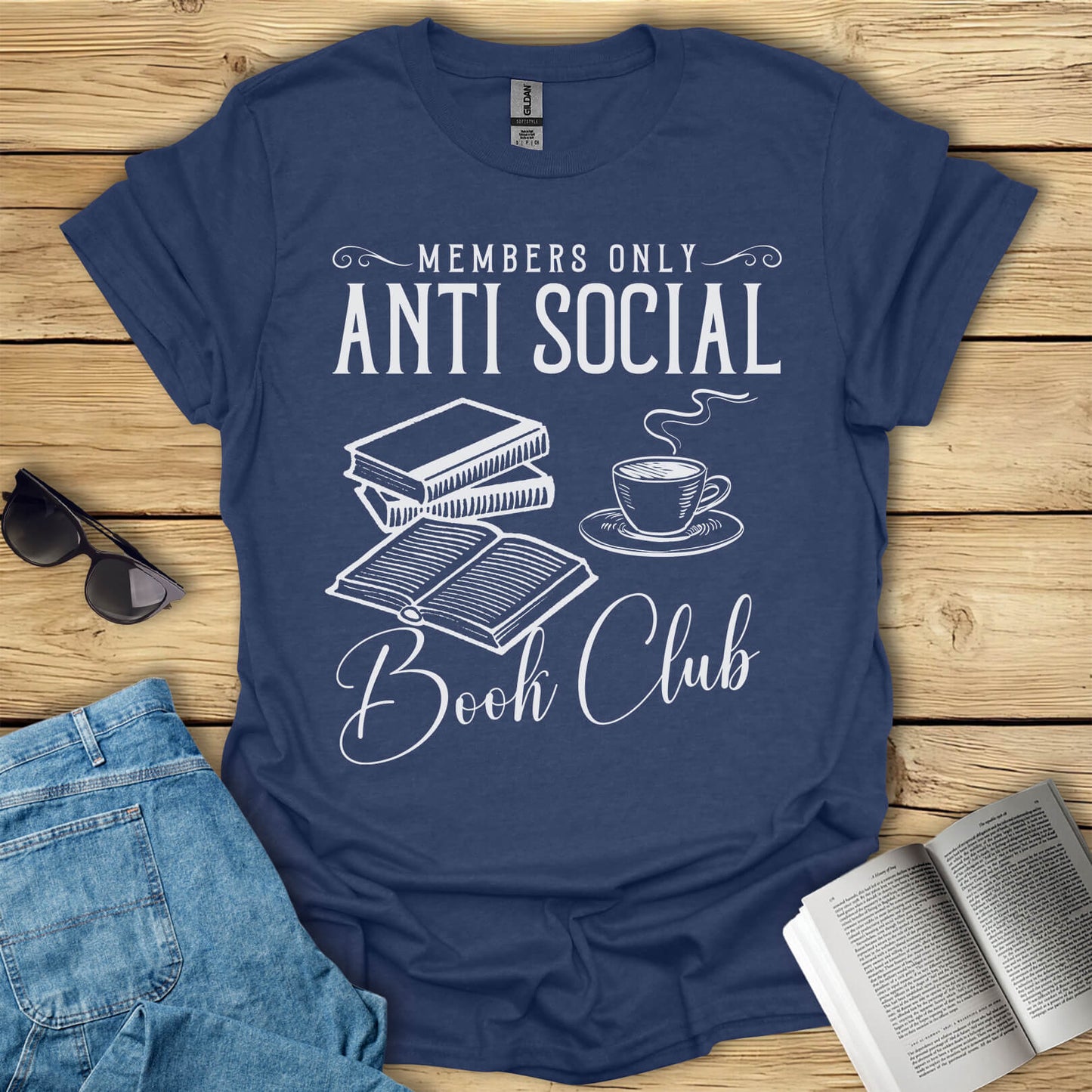 Anti Social Book Club T-Shirt