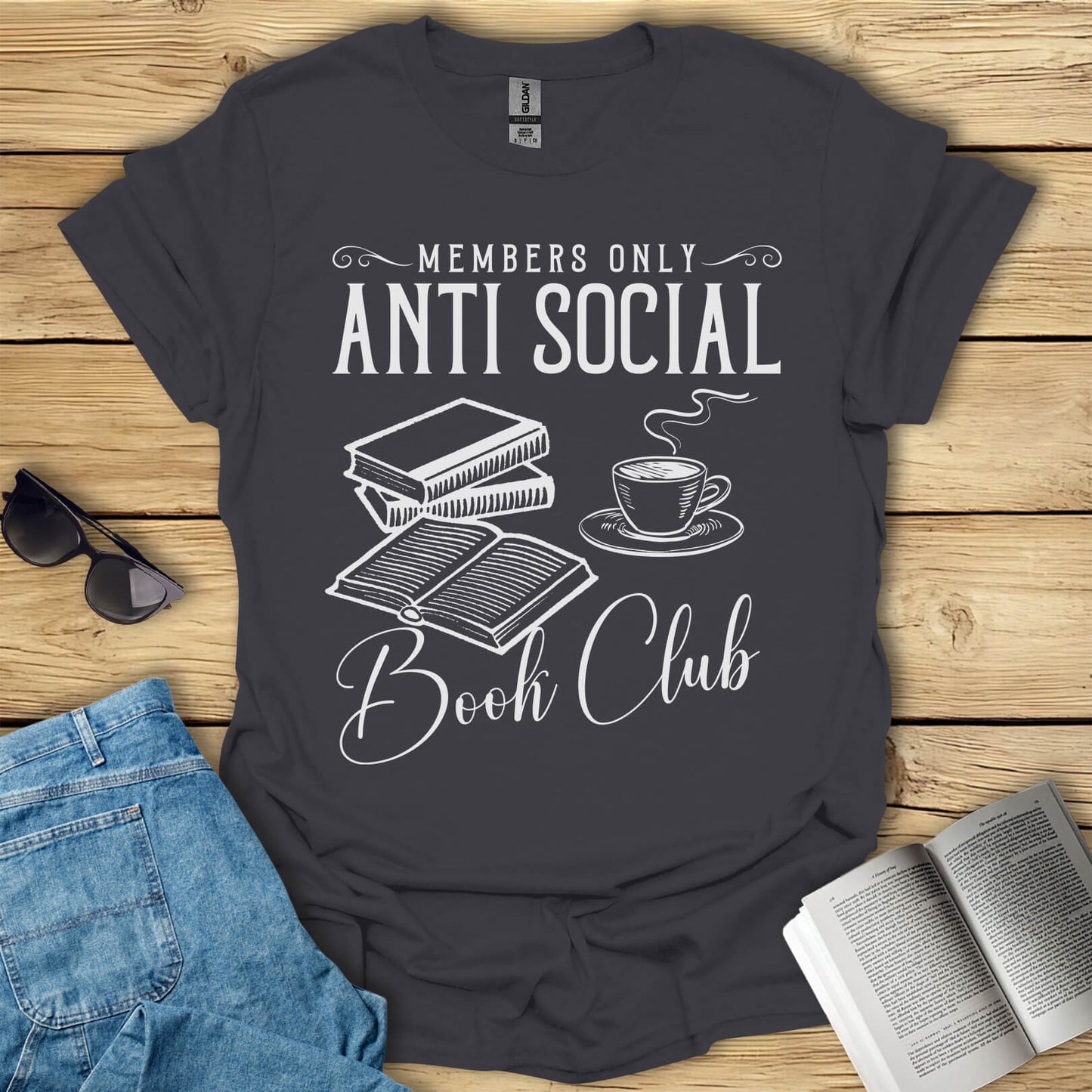 Anti Social Book Club T-Shirt