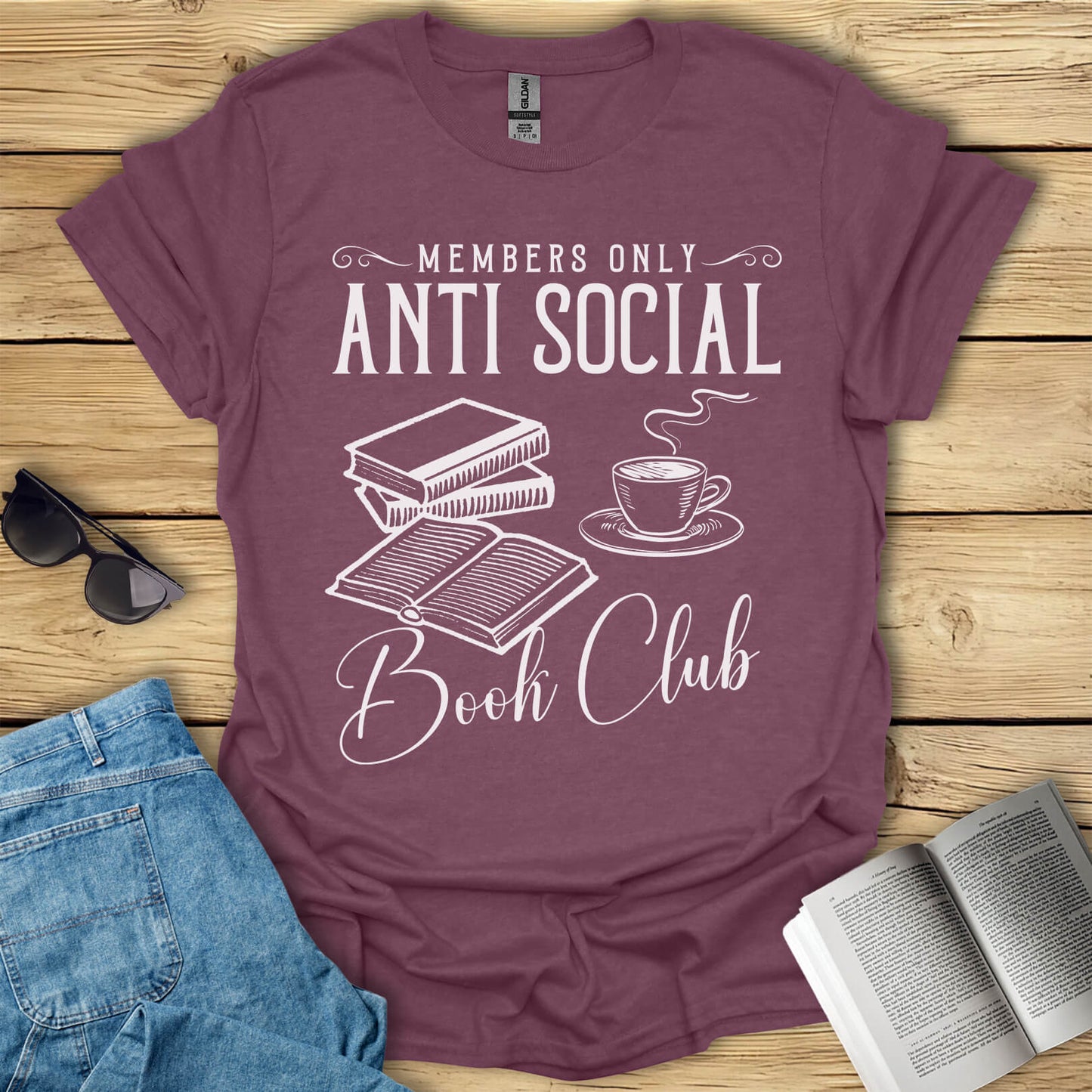 Anti Social Book Club T-Shirt