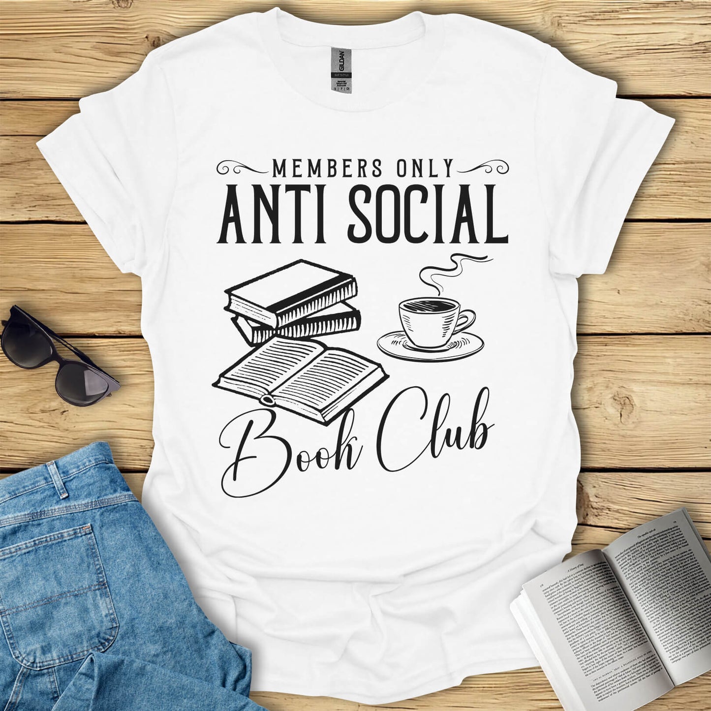 Anti Social Book Club T-Shirt