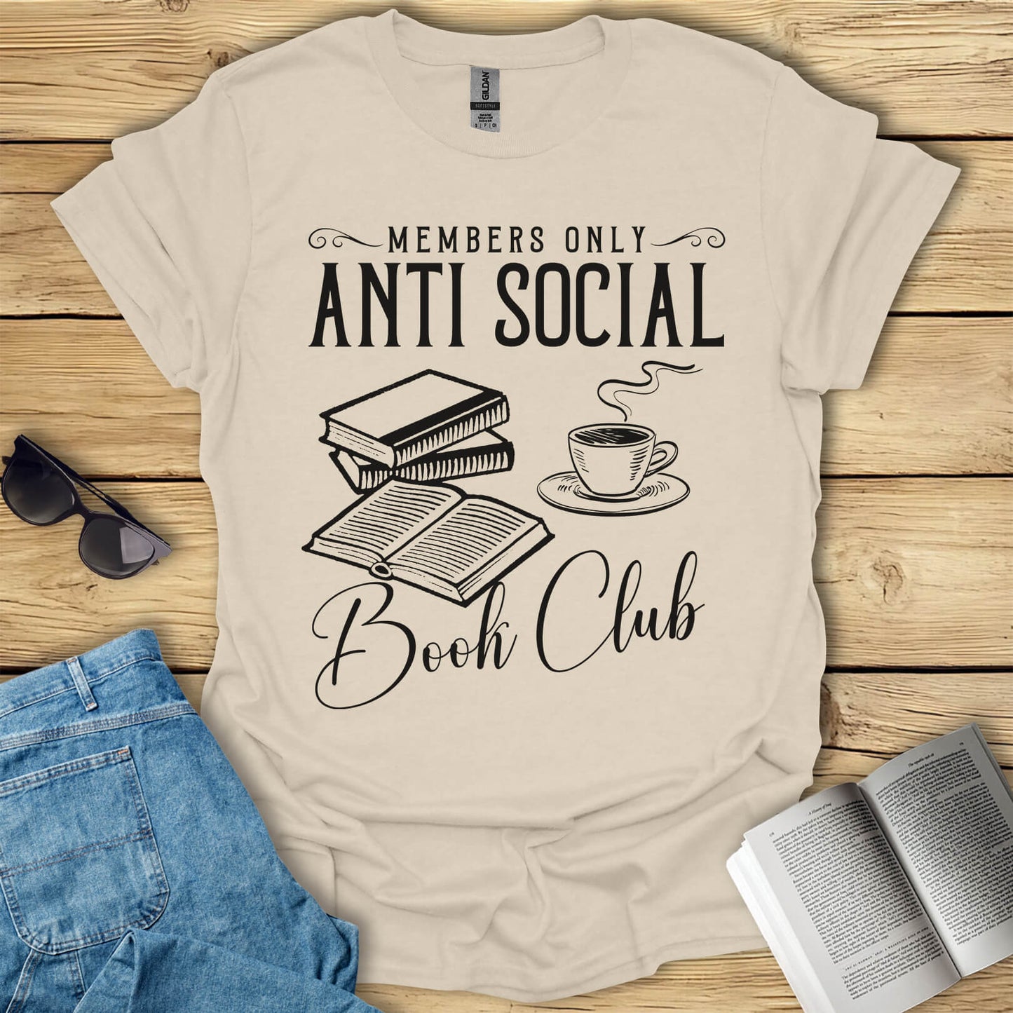 Anti Social Book Club T-Shirt