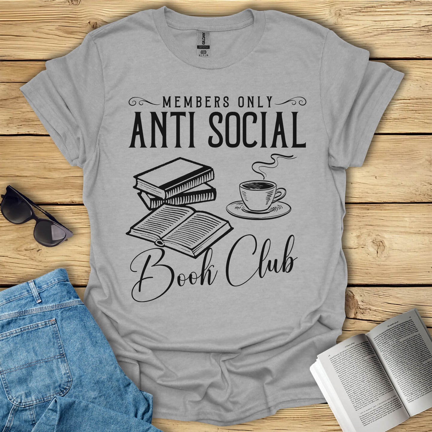 Anti Social Book Club T-Shirt