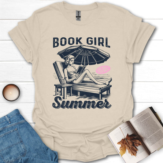 Book Girl Summer Reading T-Shirt