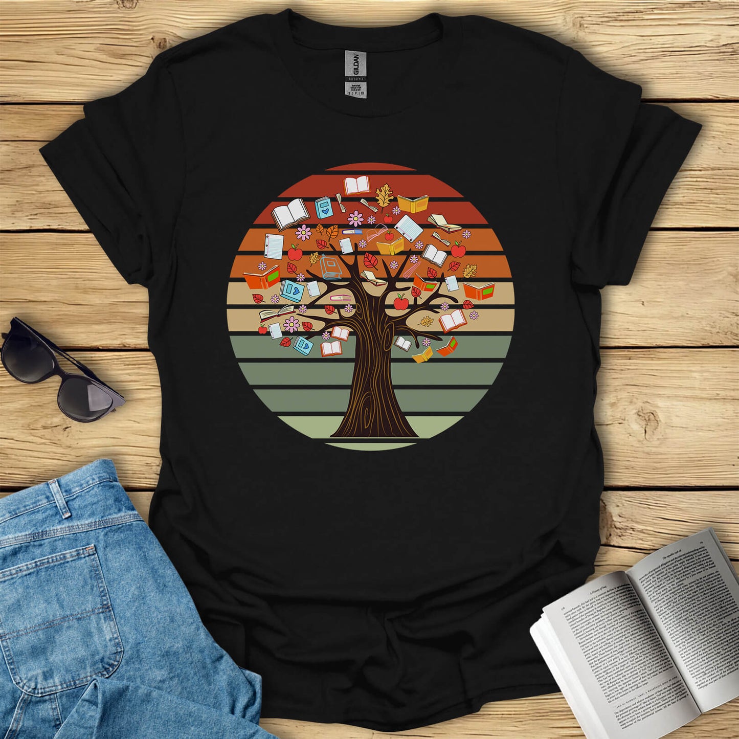 Book Tree T-Shirt