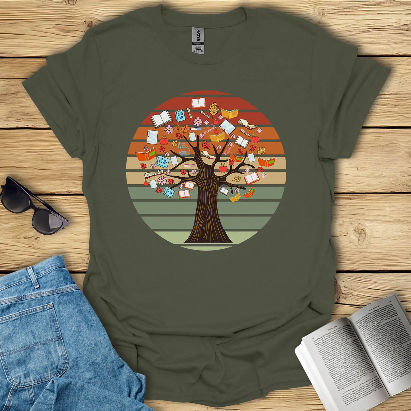 Book Tree T-Shirt
