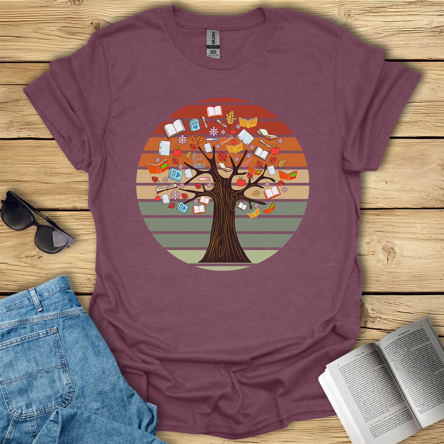 Book Tree T-Shirt