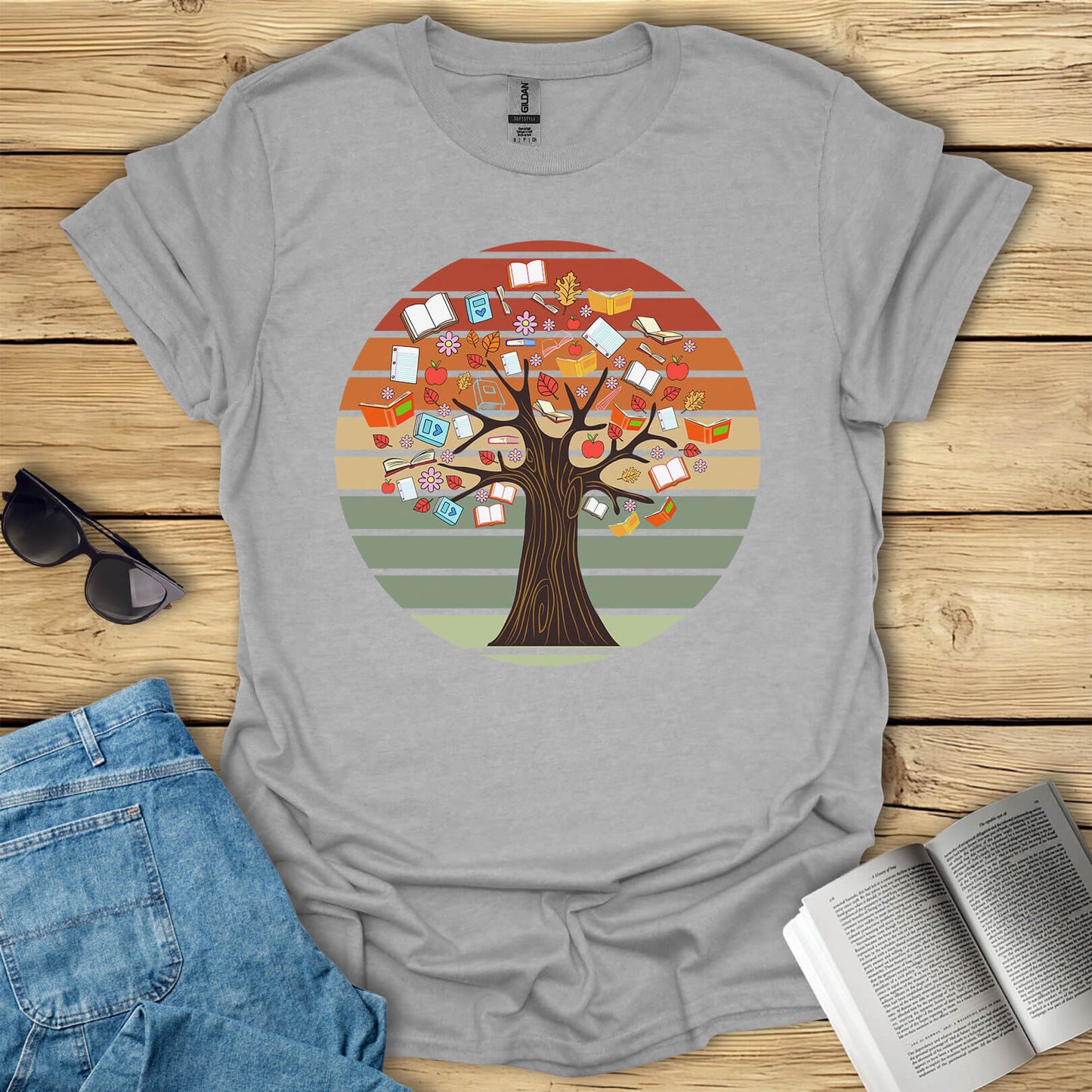 Book Tree T-Shirt
