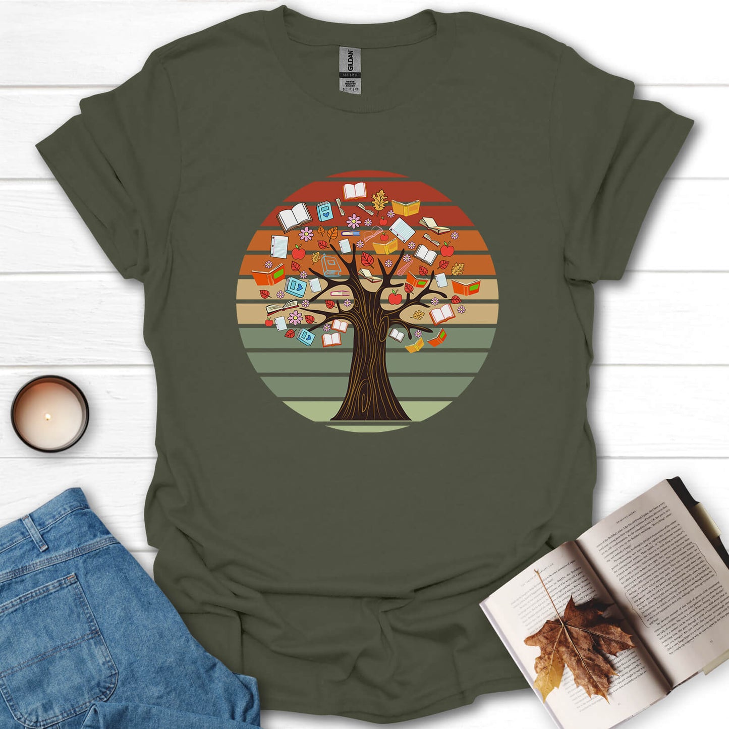 Book Tree T-Shirt