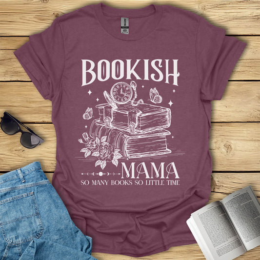 Bookish Mama Reading T-Shirt