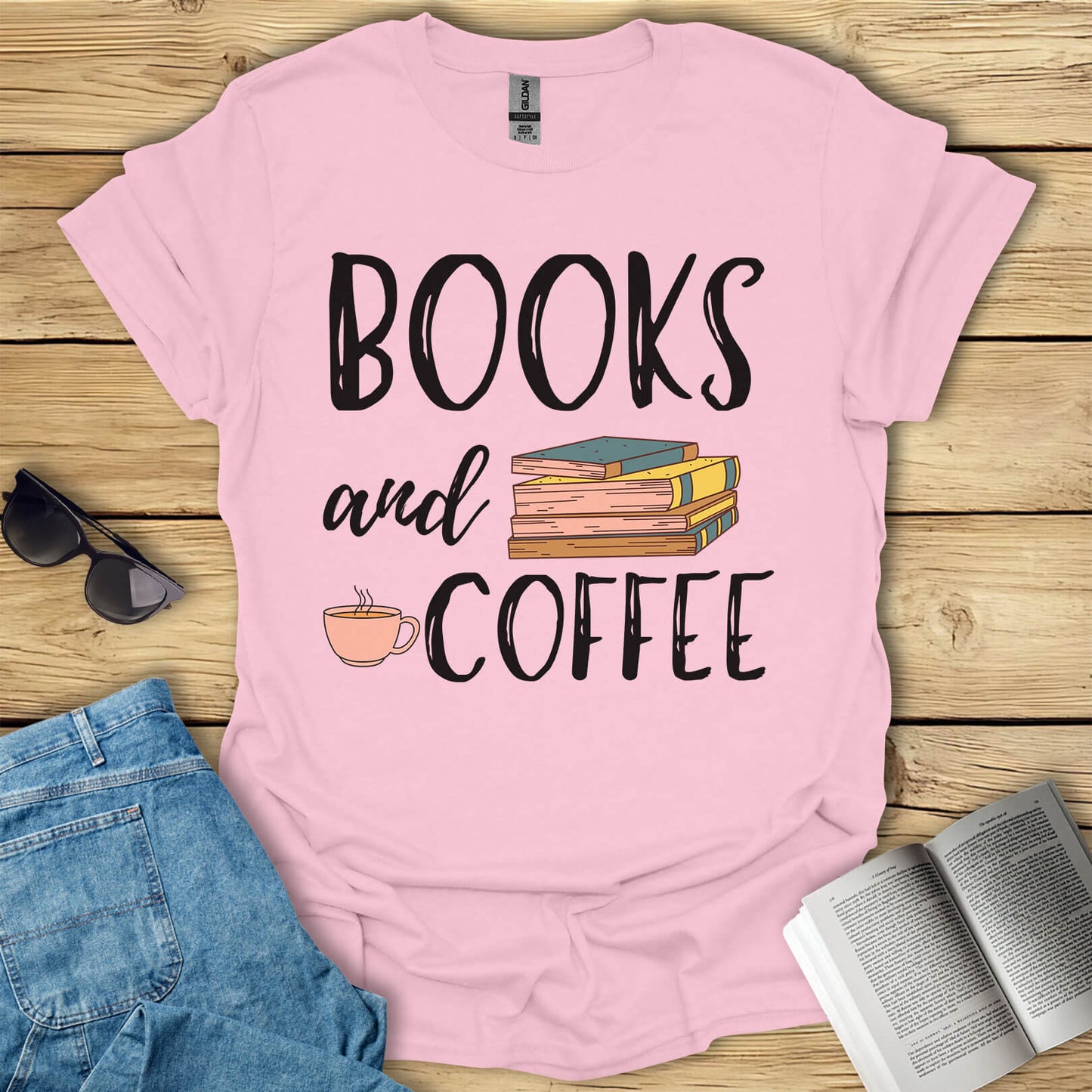 Books And Coffee T-Shirt