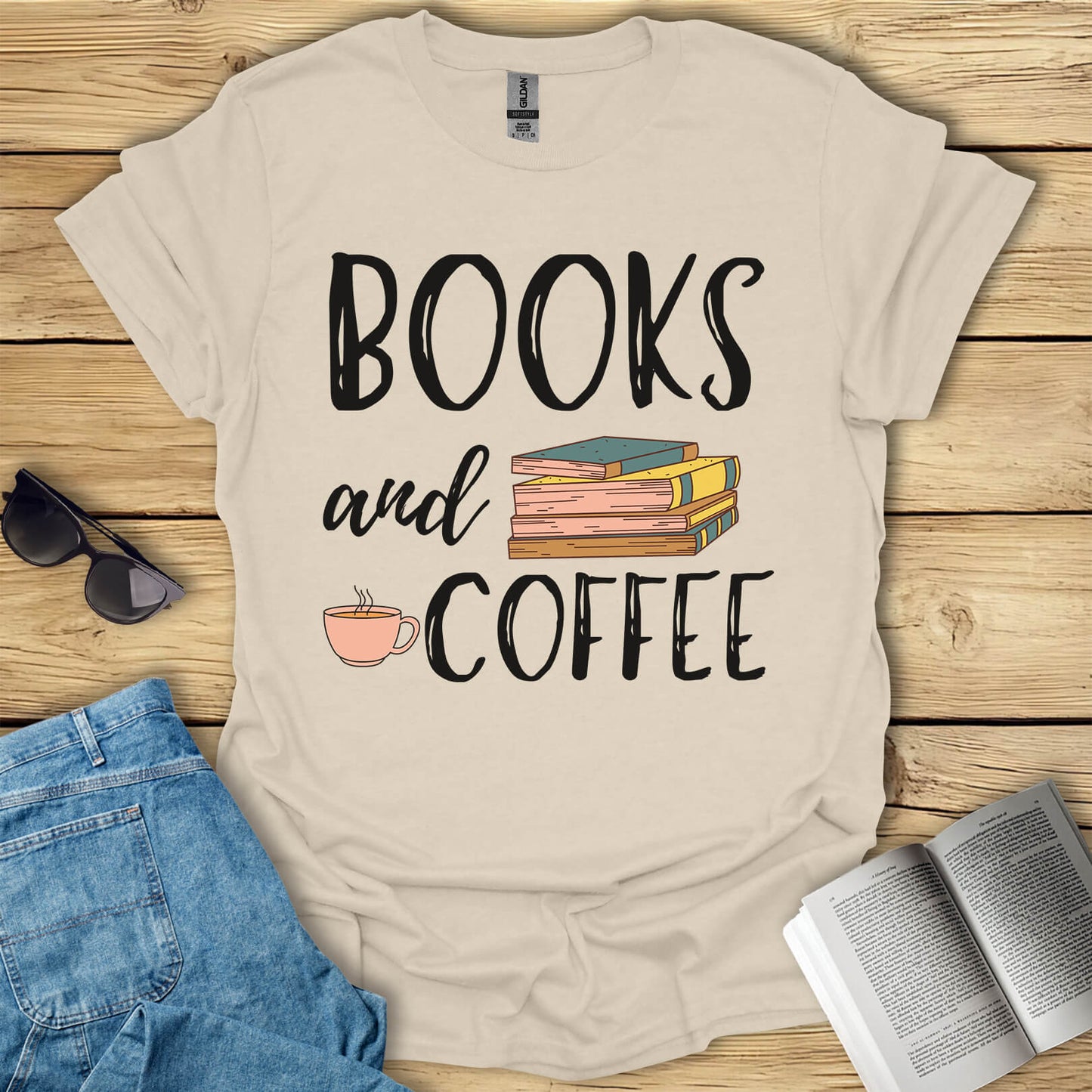 Books And Coffee T-Shirt