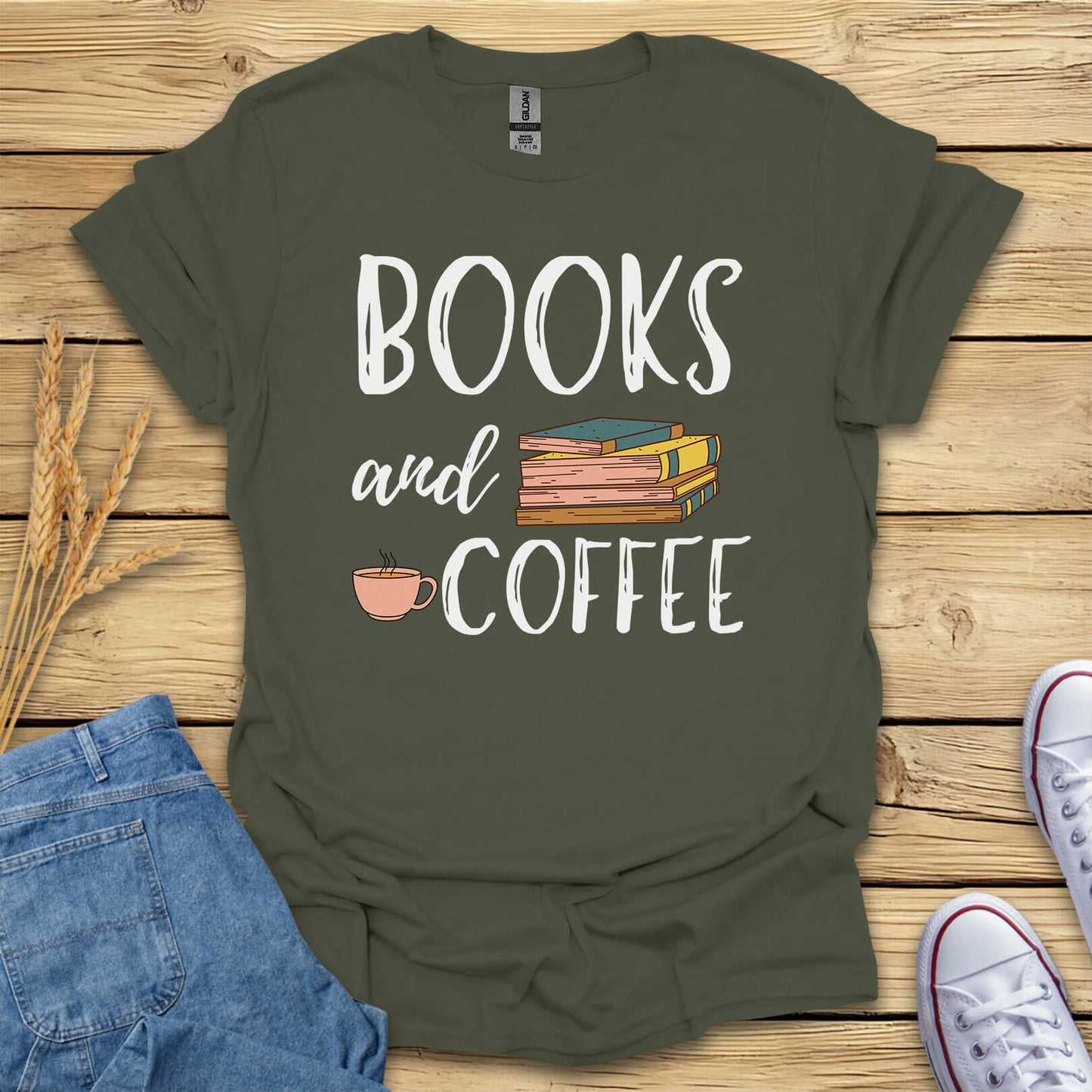 Books And Coffee T-Shirt