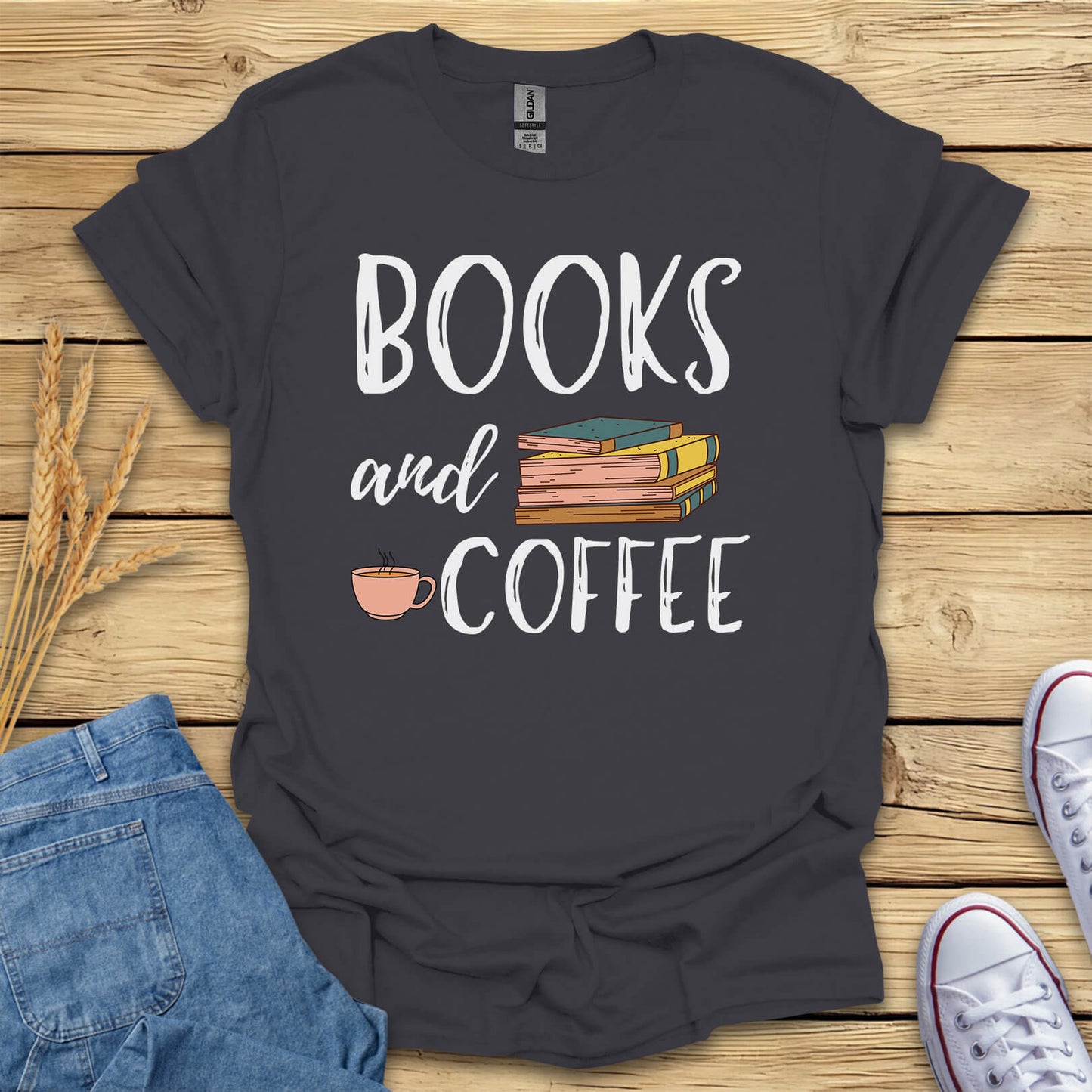 Books And Coffee T-Shirt