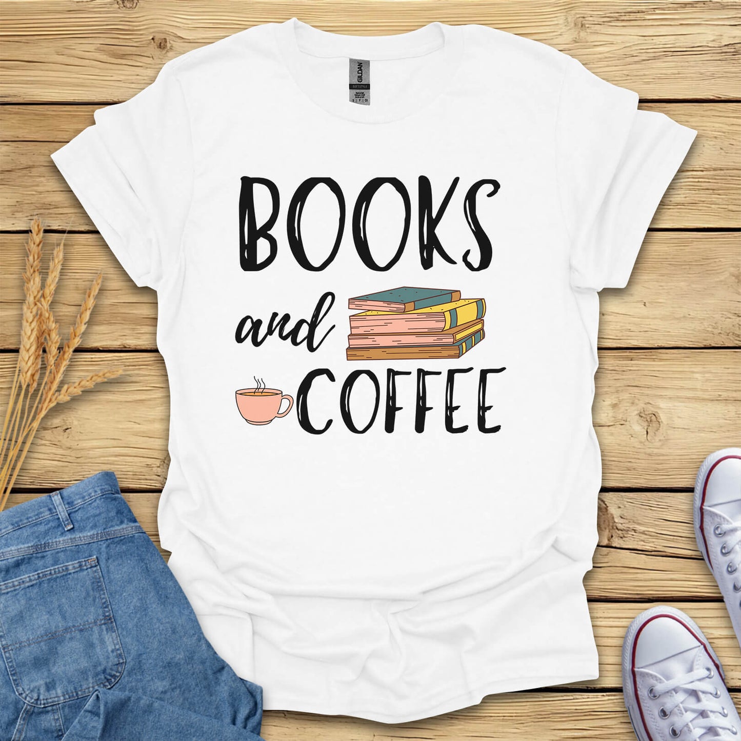 Books And Coffee T-Shirt