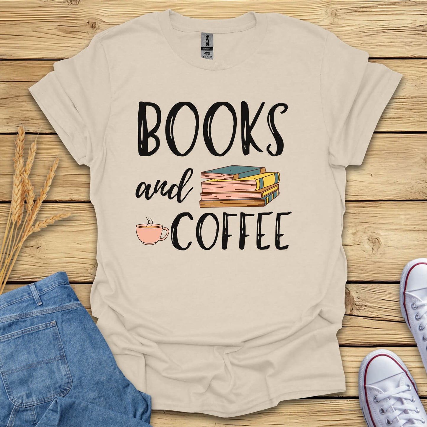 Books And Coffee T-Shirt