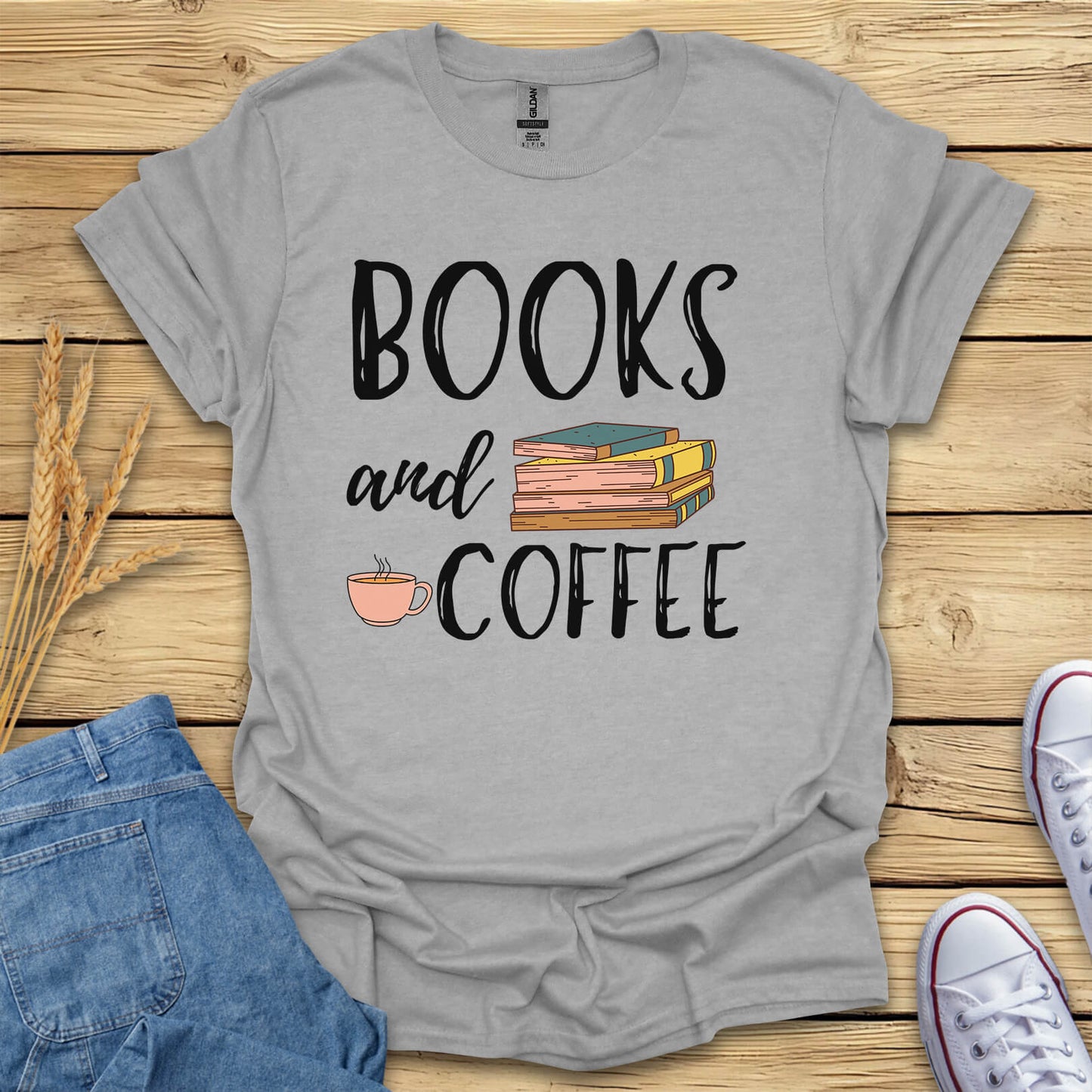 Books And Coffee T-Shirt