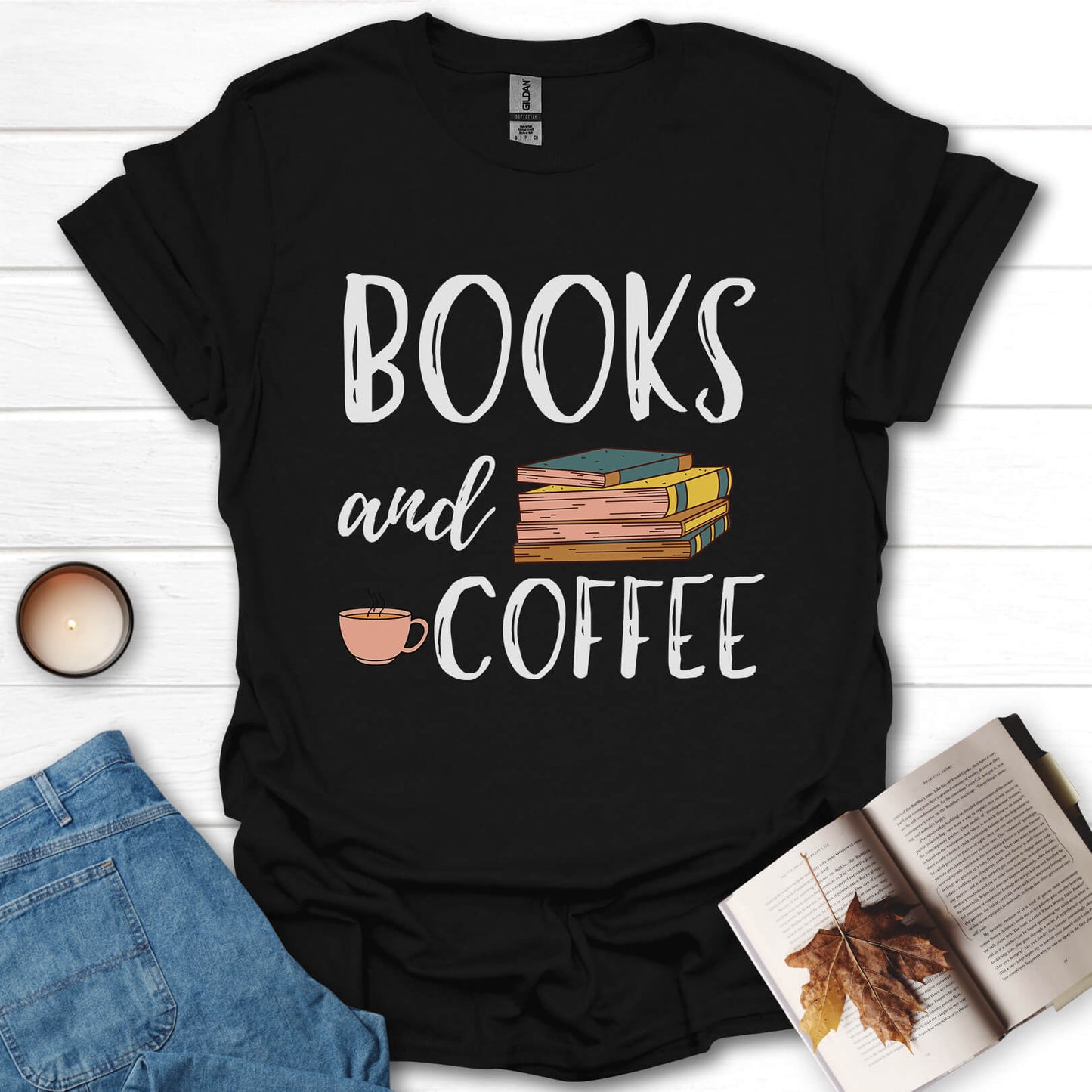 Books And Coffee T-Shirt