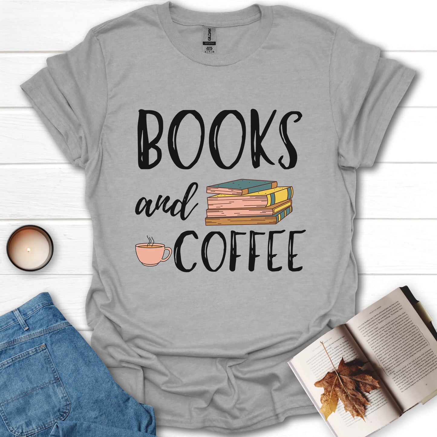 Books And Coffee T-Shirt