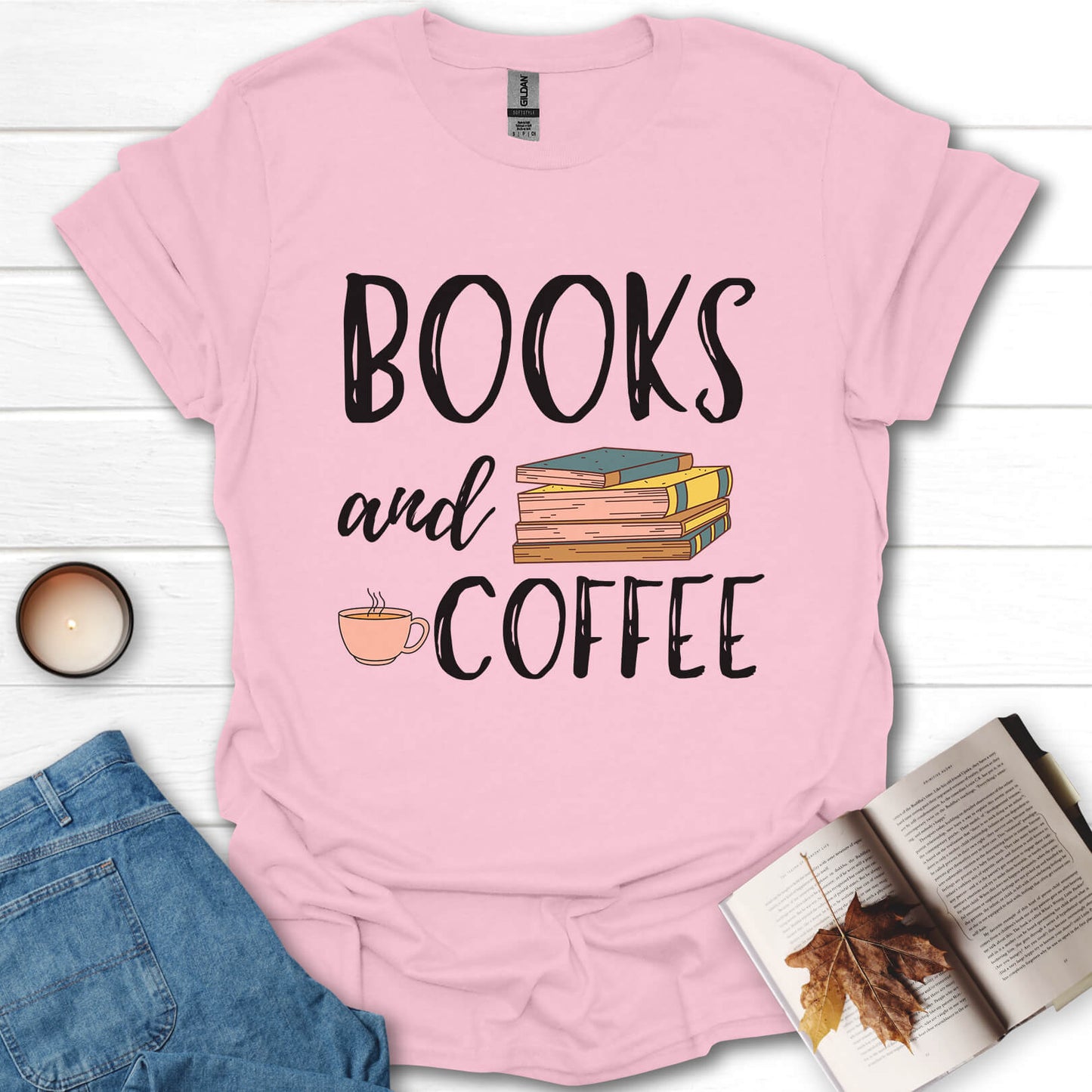 Books And Coffee T-Shirt