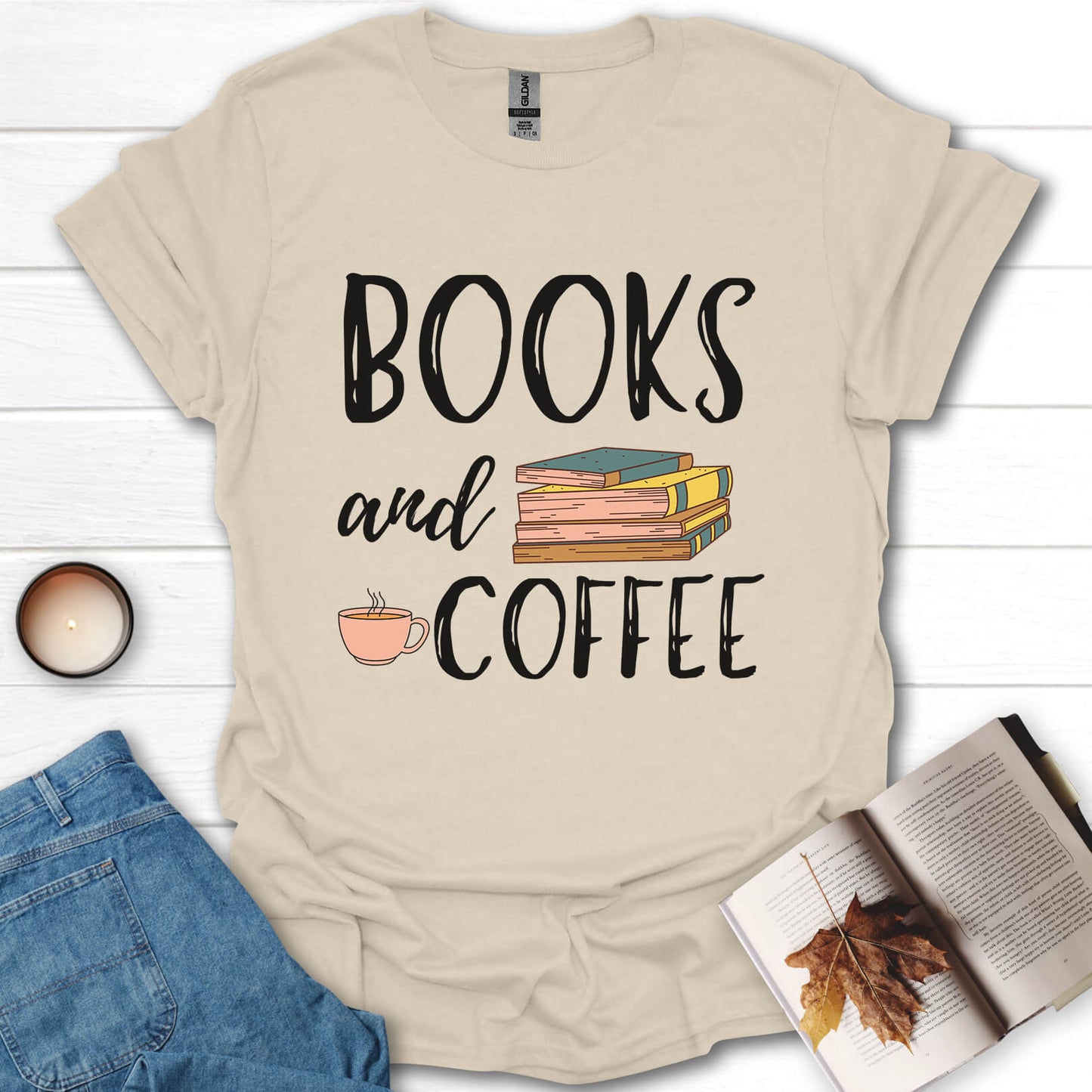 Books And Coffee T-Shirt