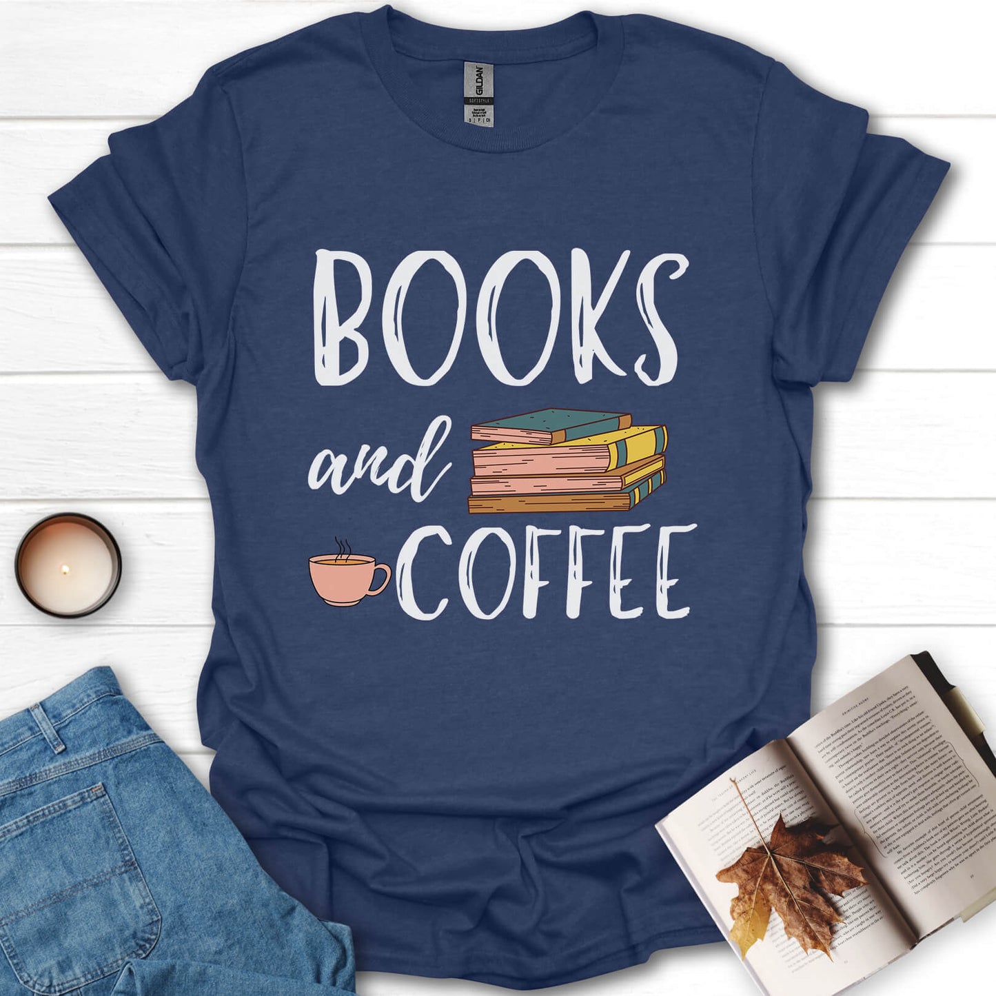 Books And Coffee T-Shirt