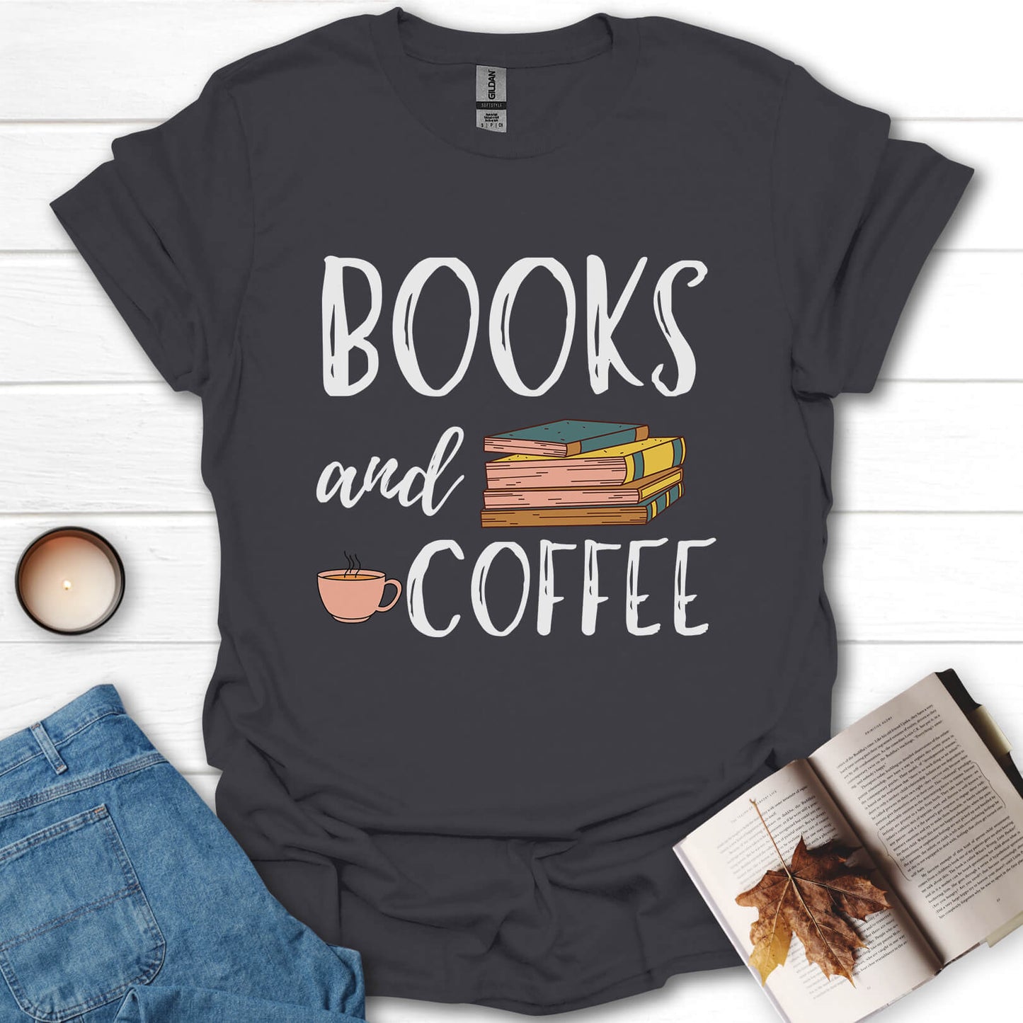 Books And Coffee T-Shirt