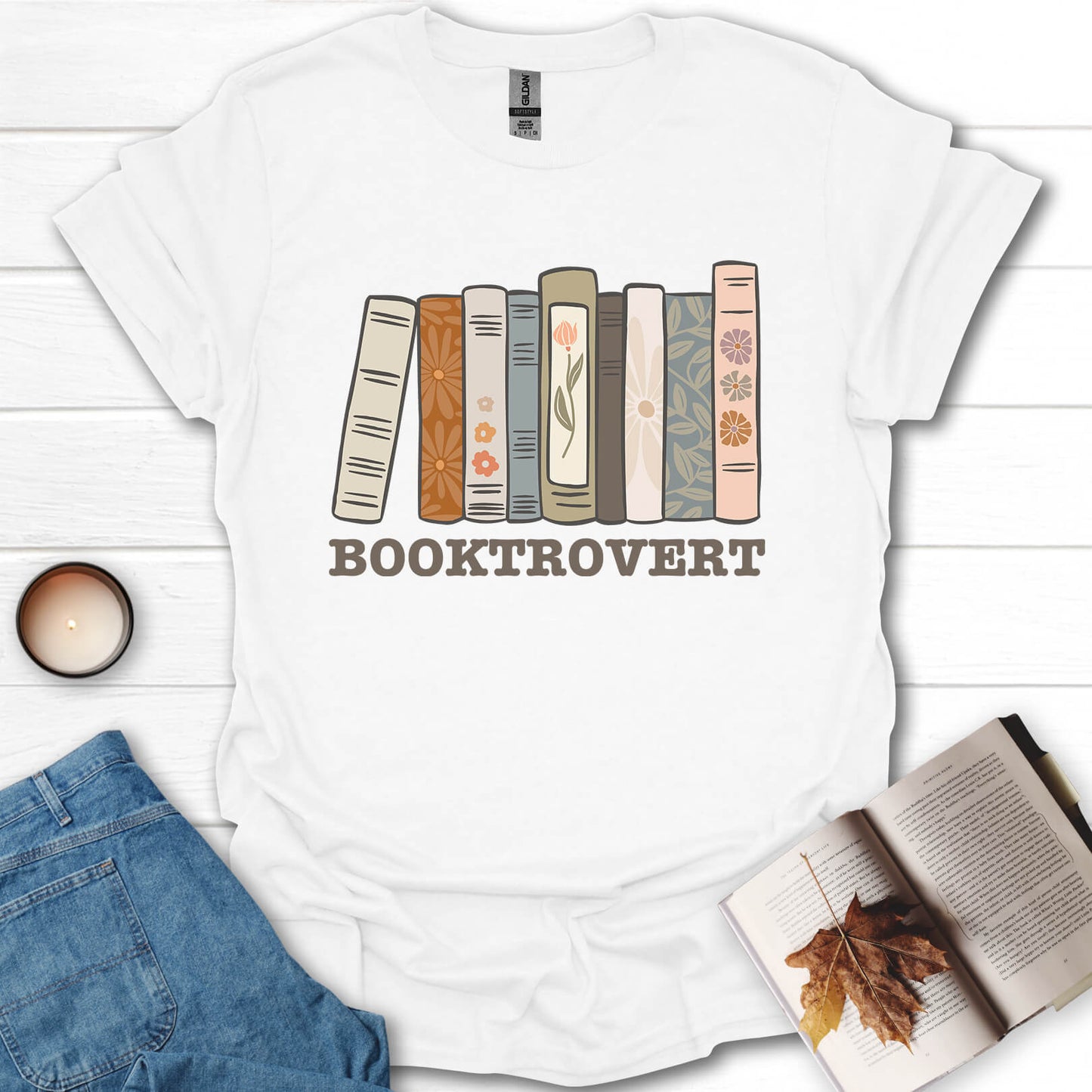 Booktrovert Book Reading T-Shirt
