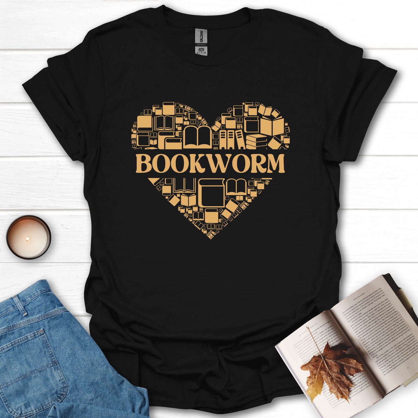 Bookworm Reading And Librarian Gift T-Shirt