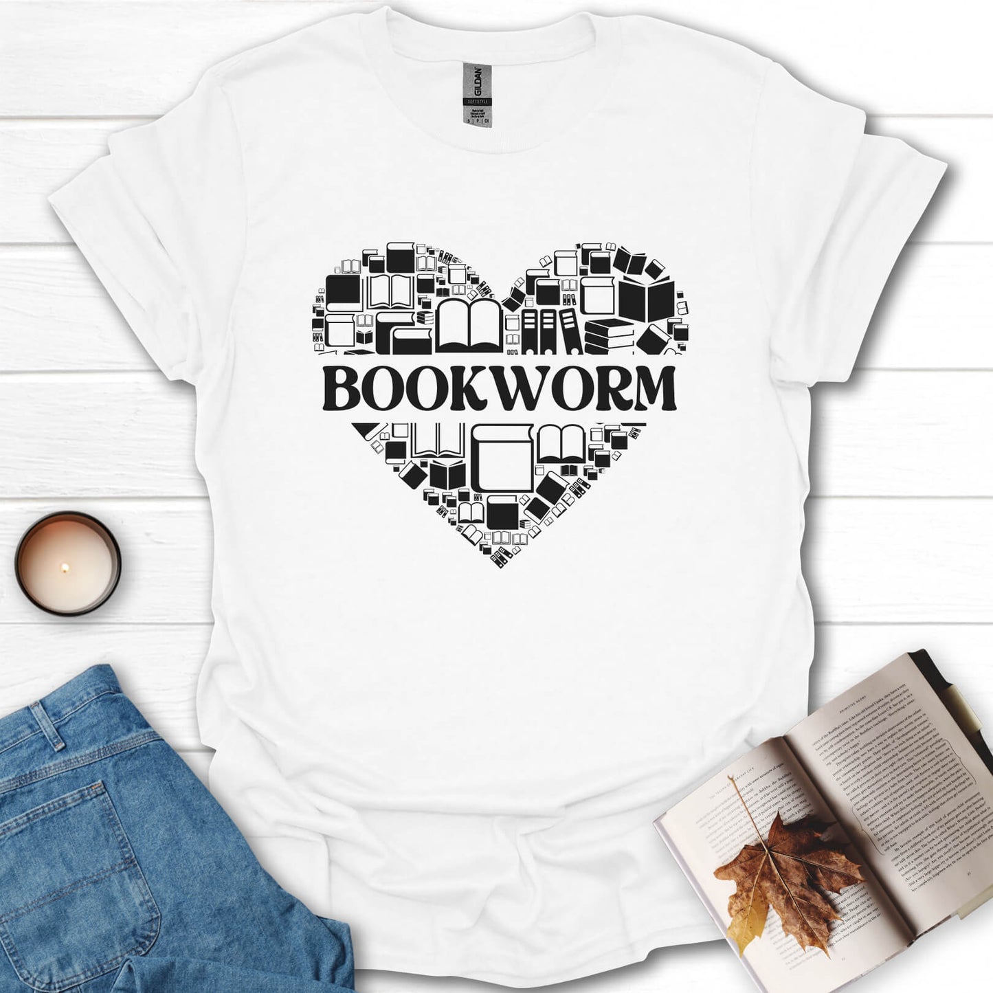 Bookworm Reading And Librarian Gift T-Shirt
