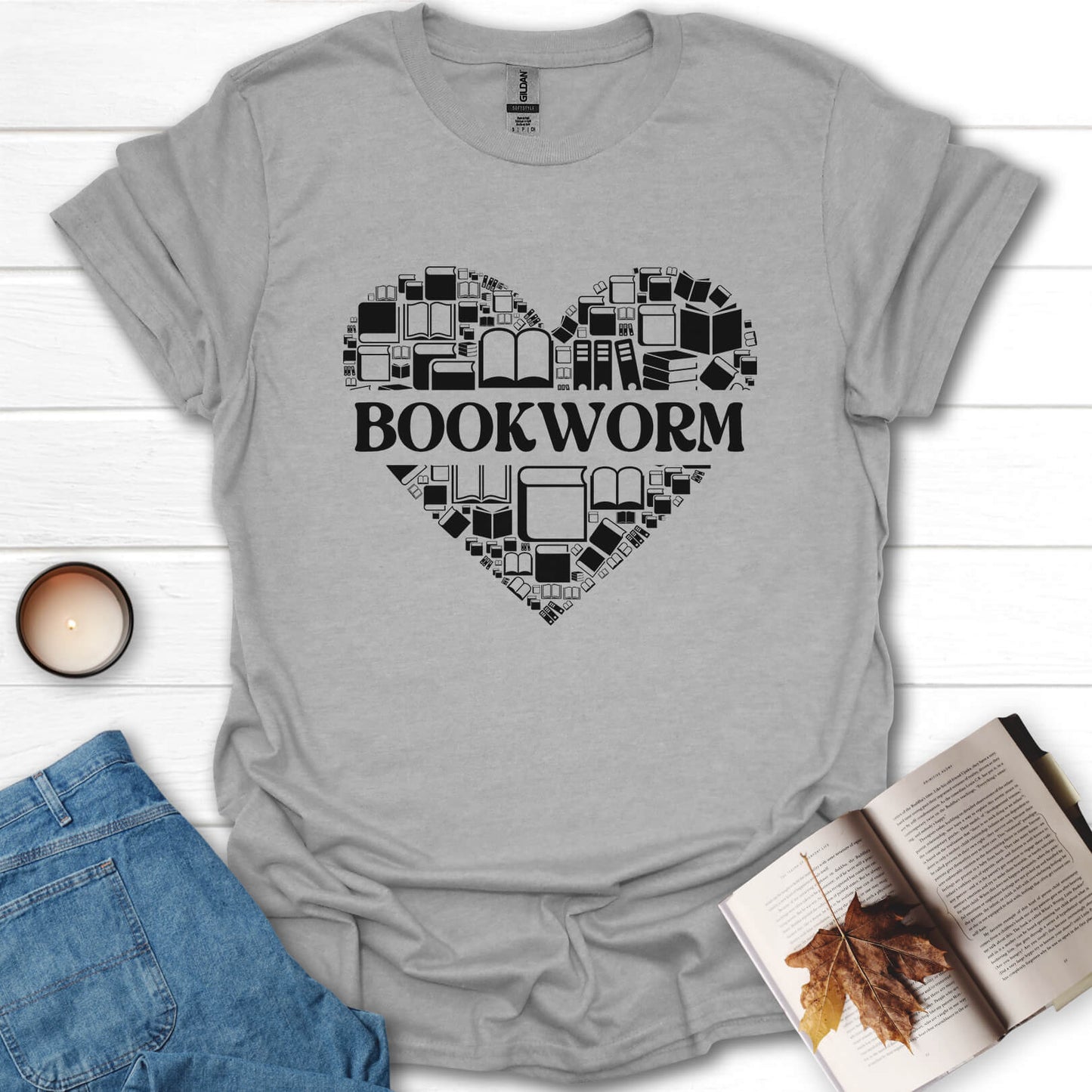 Bookworm Reading And Librarian Gift T-Shirt