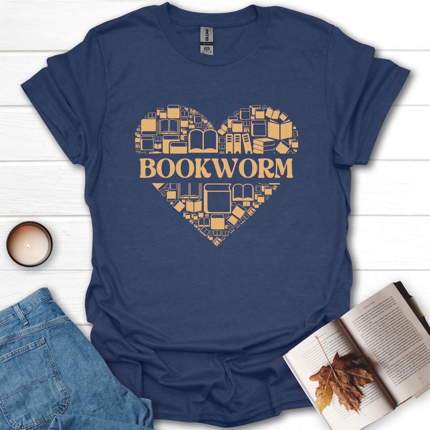 Bookworm Reading And Librarian Gift T-Shirt