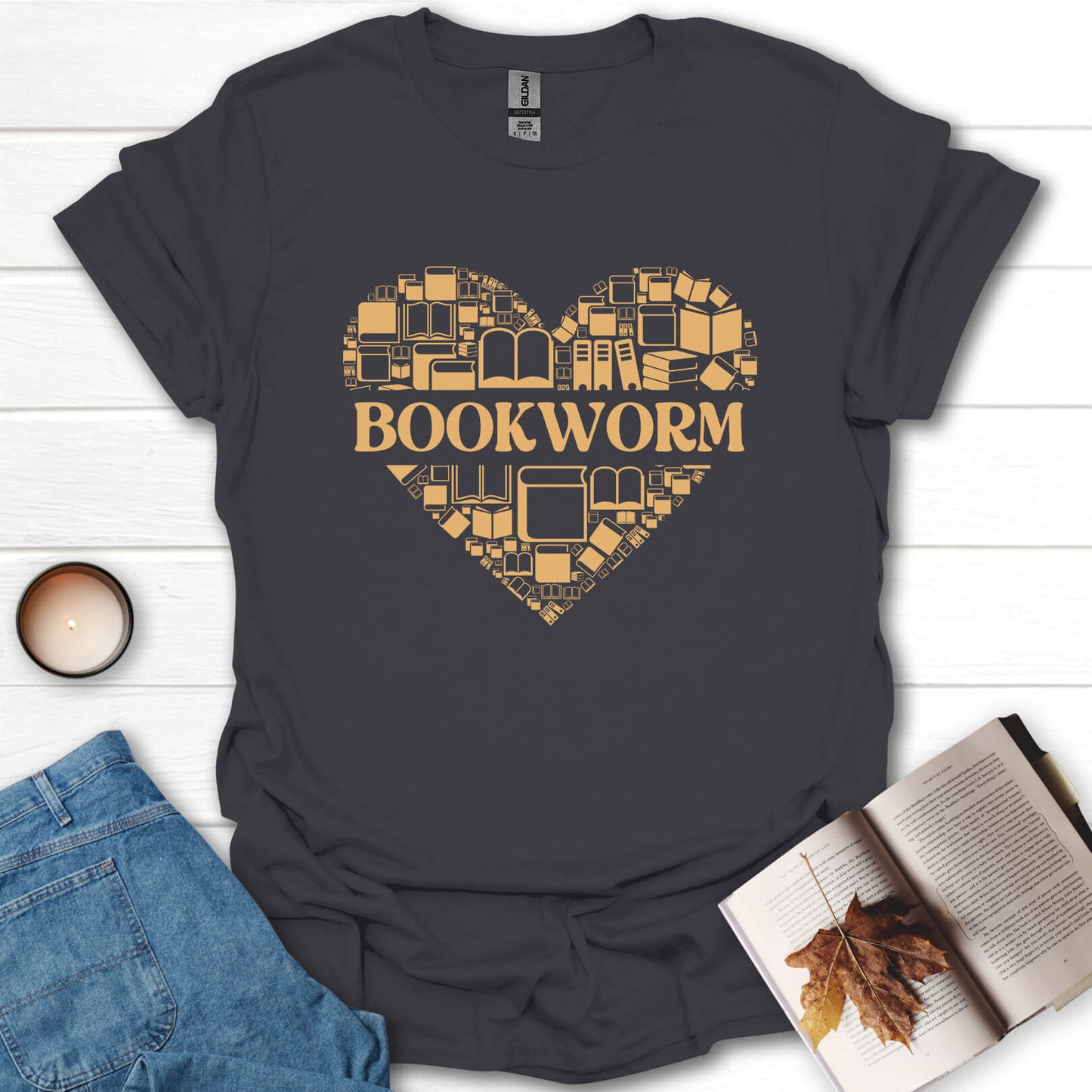 Bookworm Reading And Librarian Gift T-Shirt