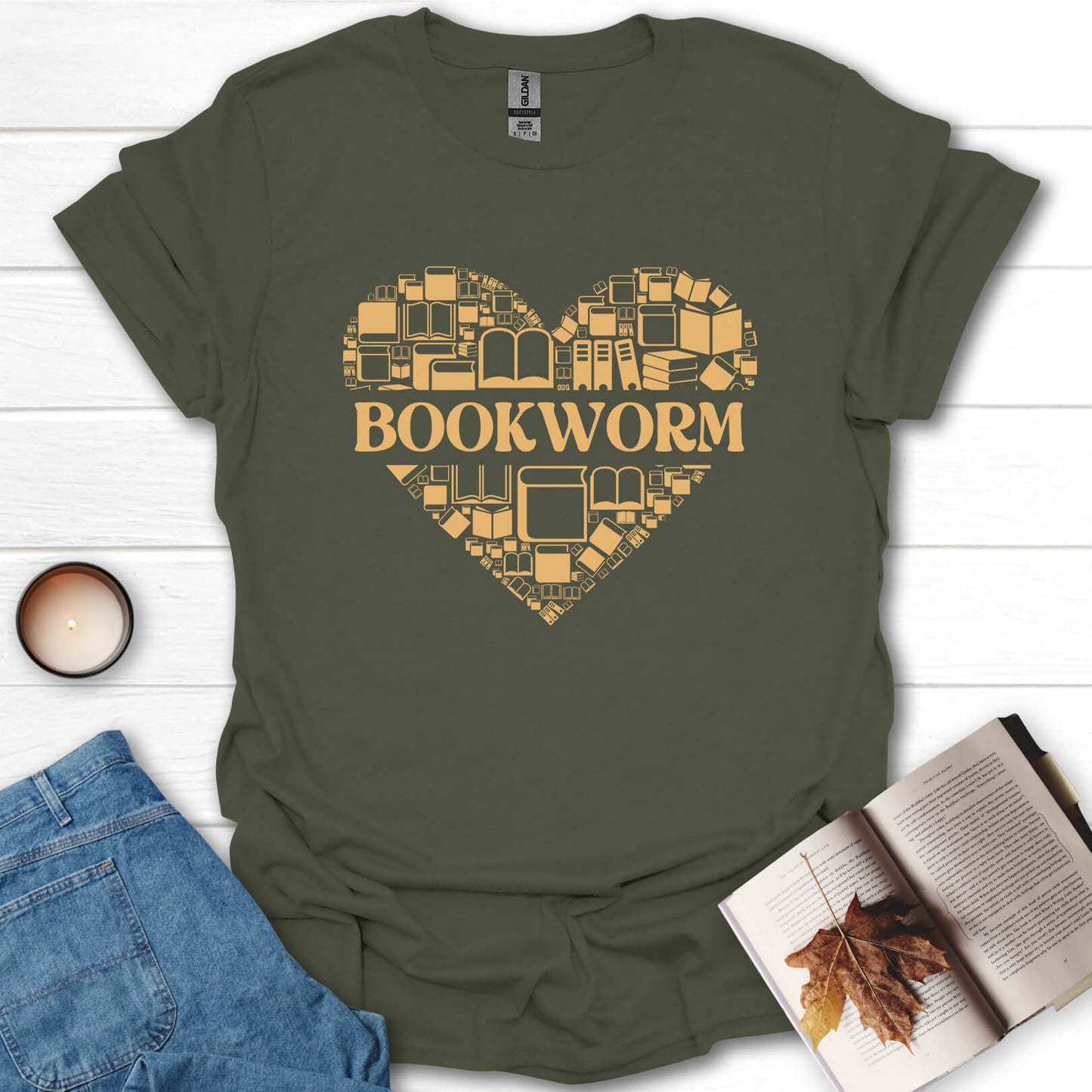 Bookworm Reading And Librarian Gift T-Shirt
