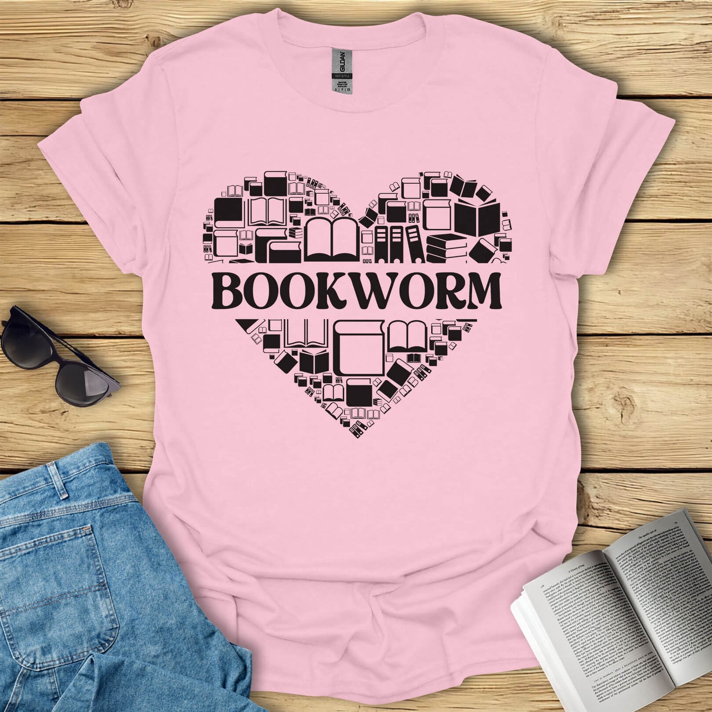 Bookworm Reading And Librarian Gift T-Shirt