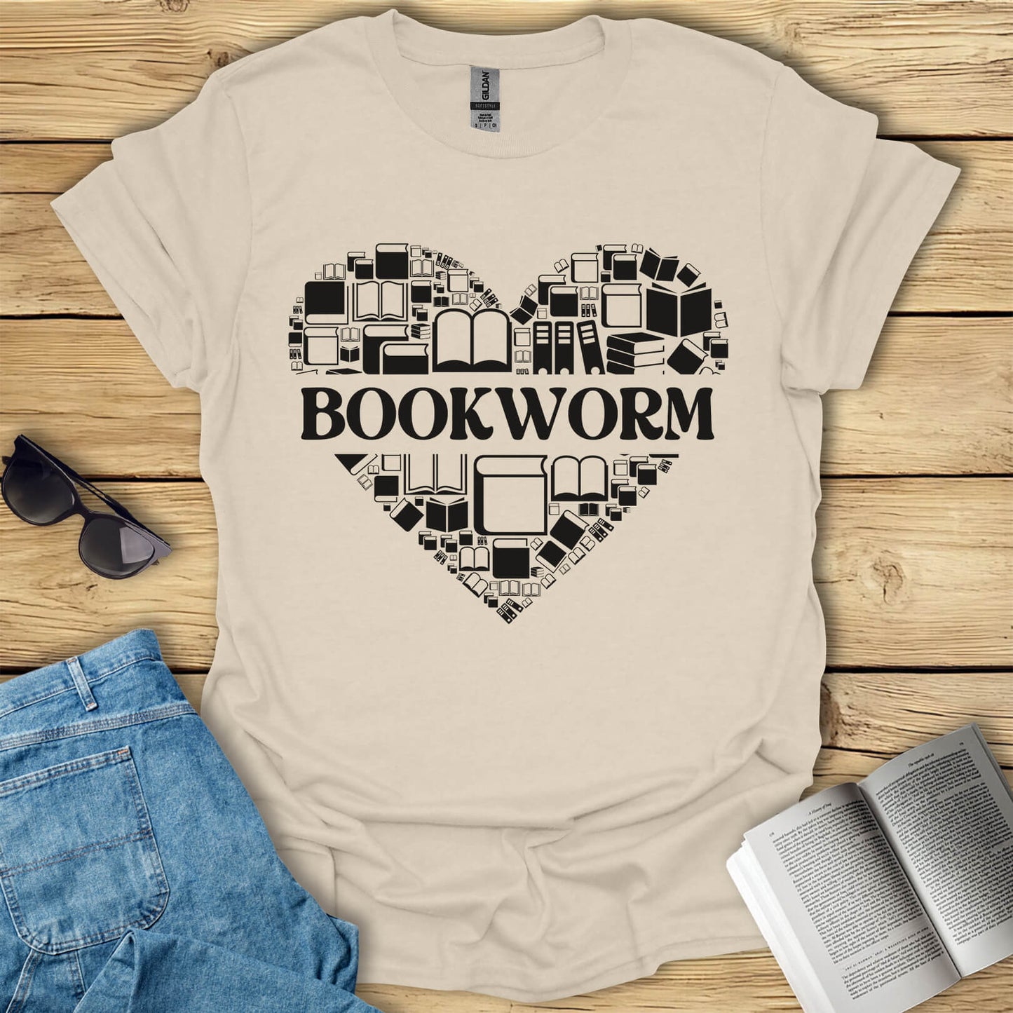 Bookworm Reading And Librarian Gift T-Shirt