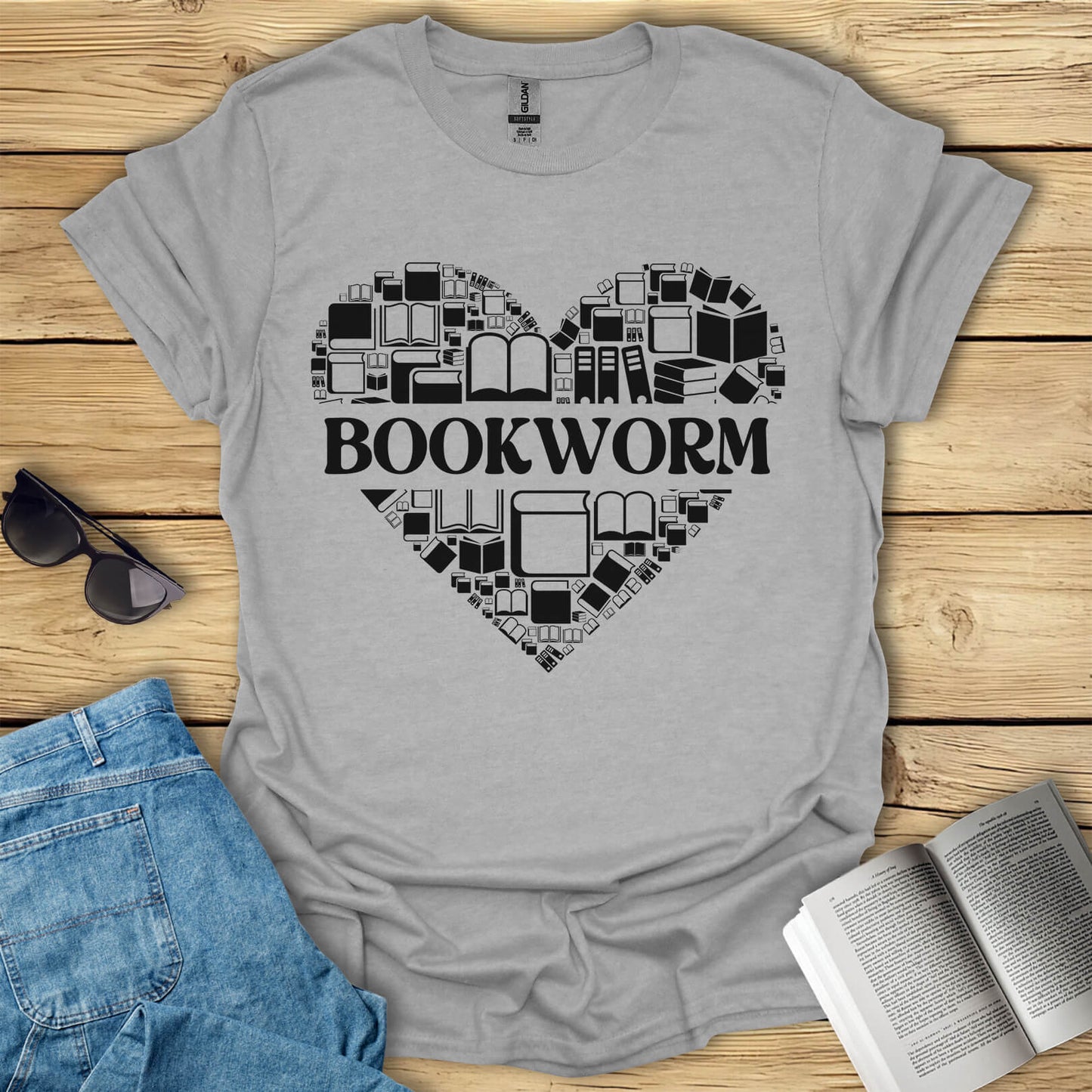 Bookworm Reading And Librarian Gift T-Shirt