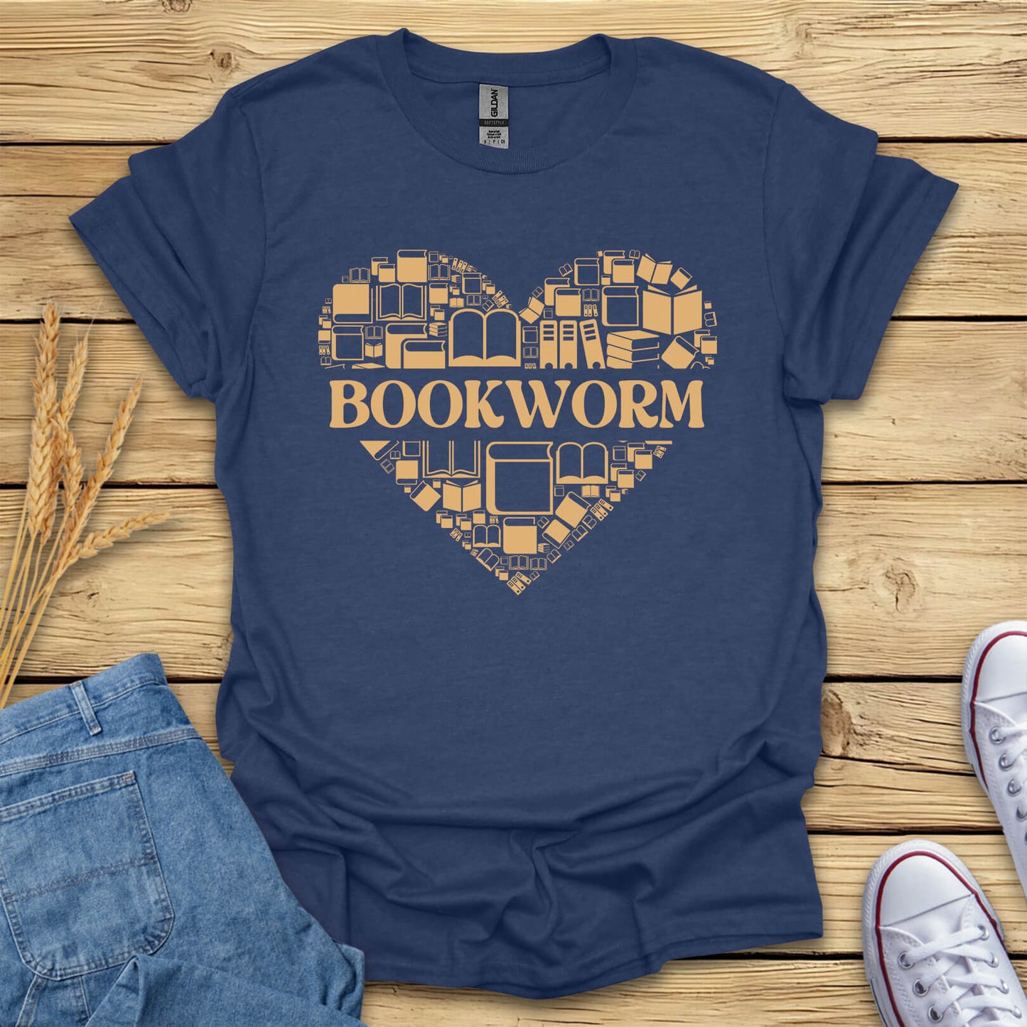 Bookworm Reading And Librarian Gift T-Shirt