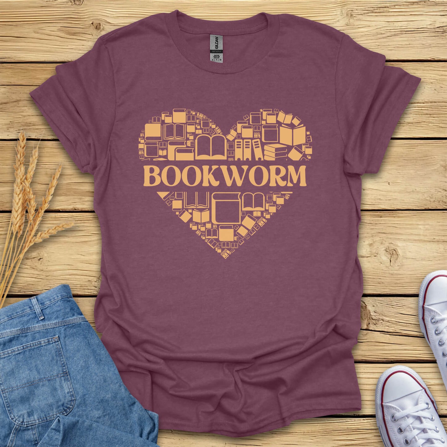 Bookworm Reading And Librarian Gift T-Shirt